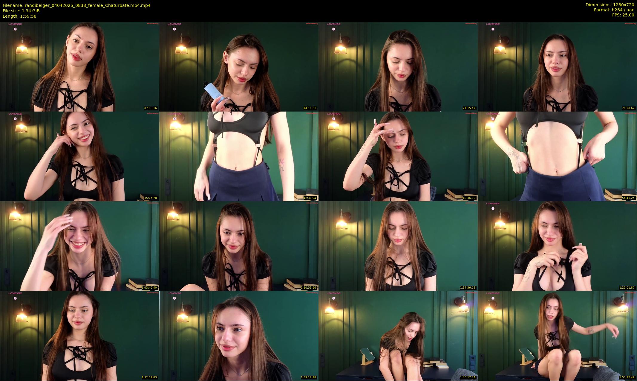 randibelger — 120 minute Chaturbate female cam show recording, 720p, Apr 4, 2025