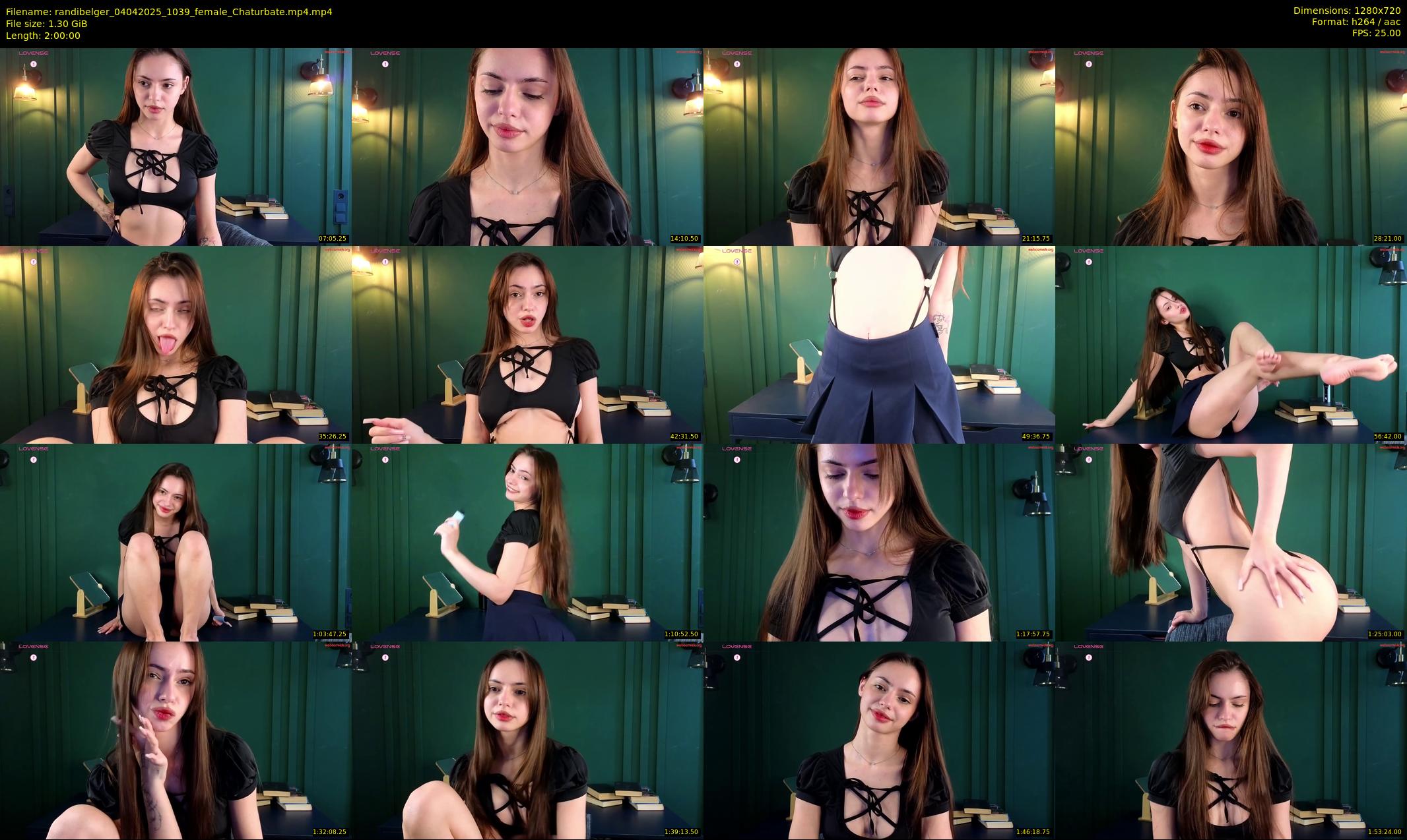 randibelger — 120 minute Chaturbate female cam show recording, 720p, Apr 4, 2025