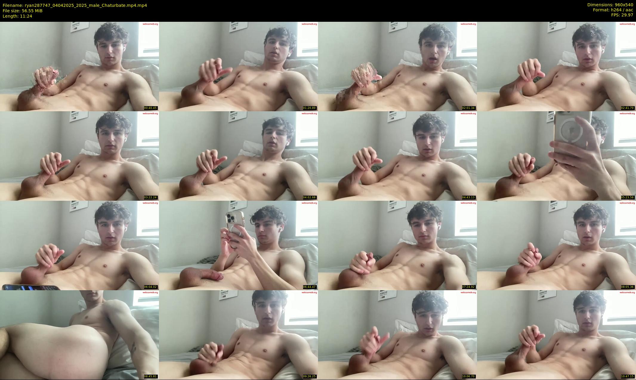 ryan287747 — 12 minute Chaturbate male cam show recording, 480p, Apr 4, 2025