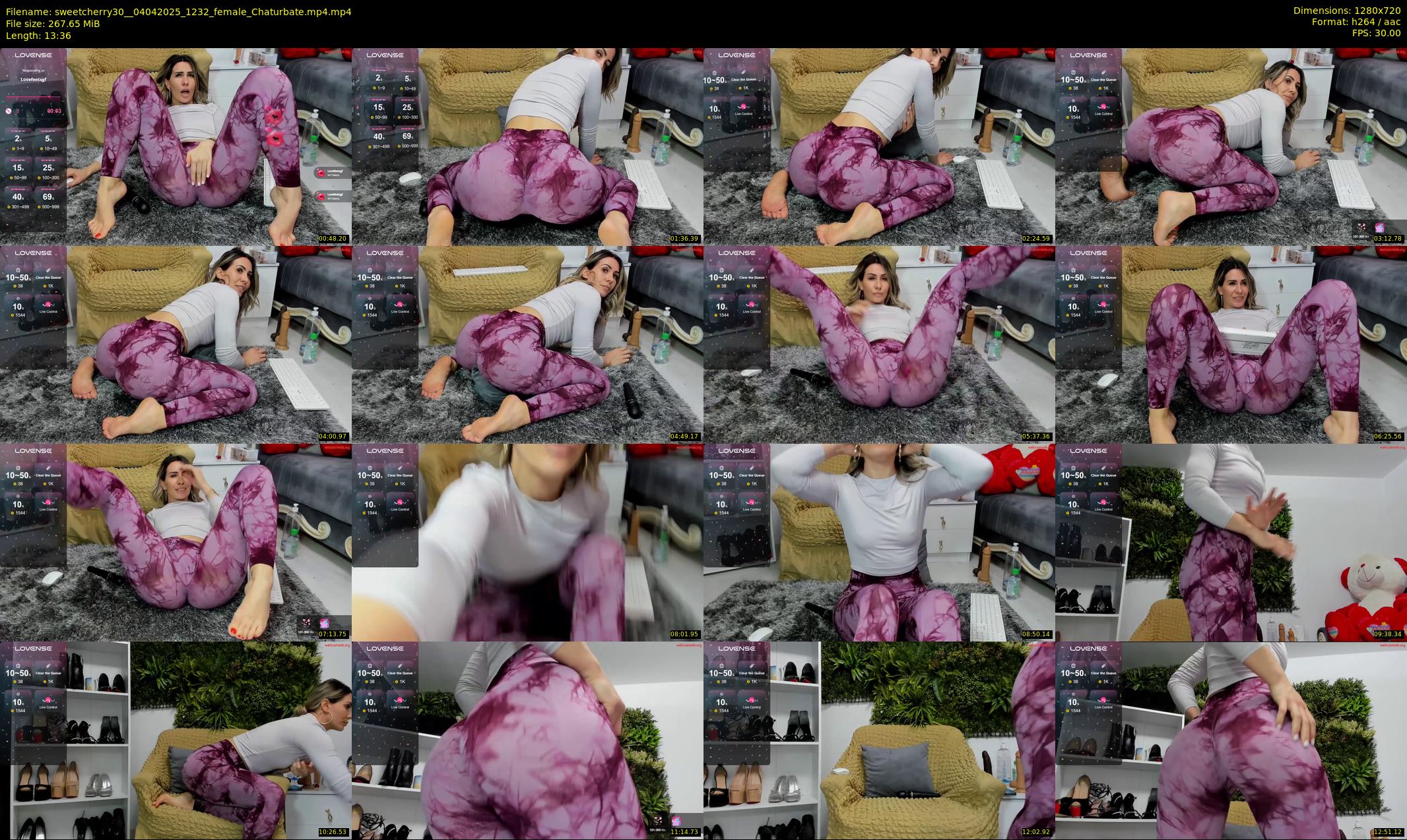 sweetcherry30_ — 14 minute Chaturbate female cam show recording, 720p, Apr 4, 2025