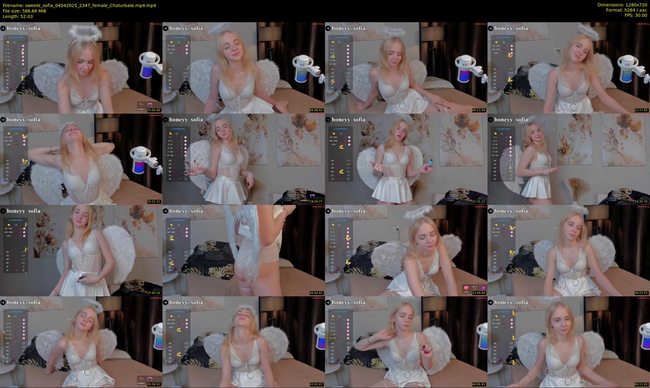 sweete_sofia — 53 minute Chaturbate female cam show recording, 720p, Apr 4, 2025