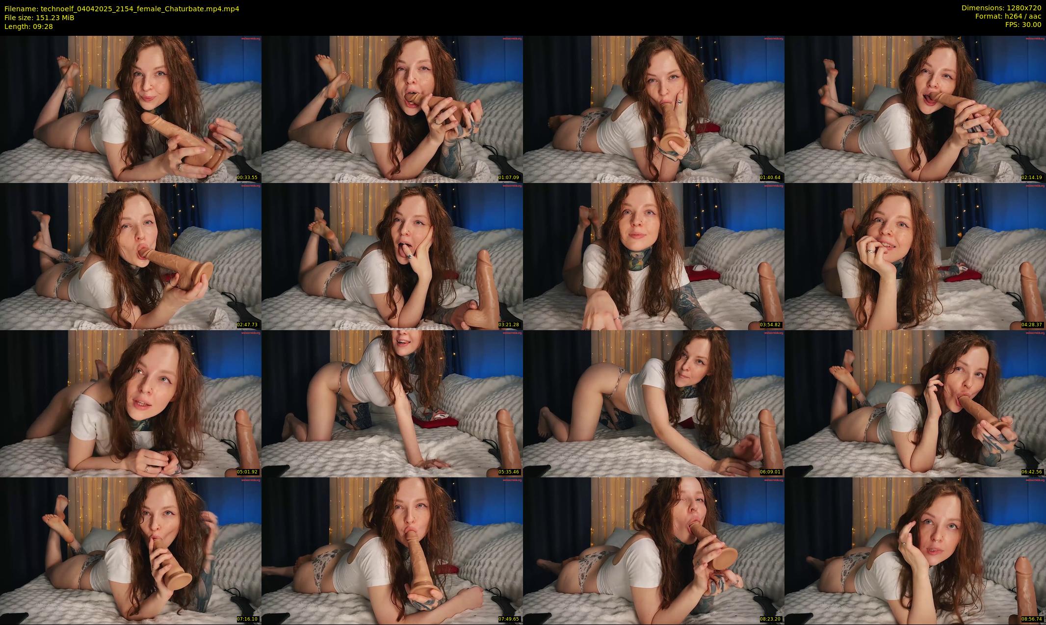 technoelf — 10 minute Chaturbate female cam show recording, 720p, Apr 4, 2025