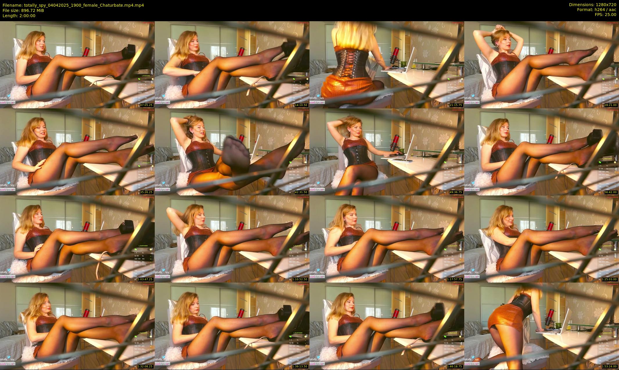 totally_spy — 120 minute Chaturbate female cam show recording, 720p, Apr 4, 2025