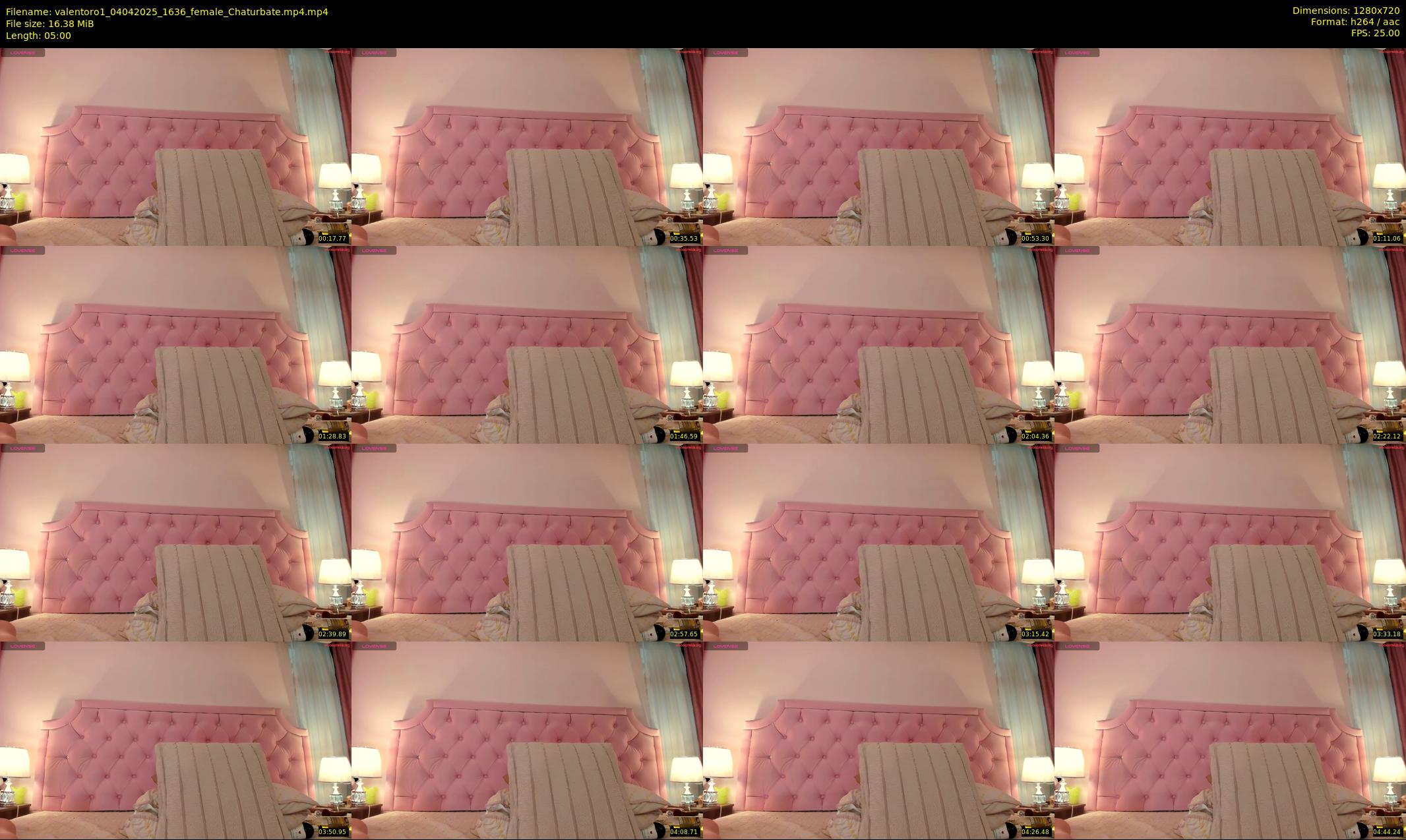 valentoro1 — 5 minute Chaturbate female cam show recording, 720p, Apr 4, 2025