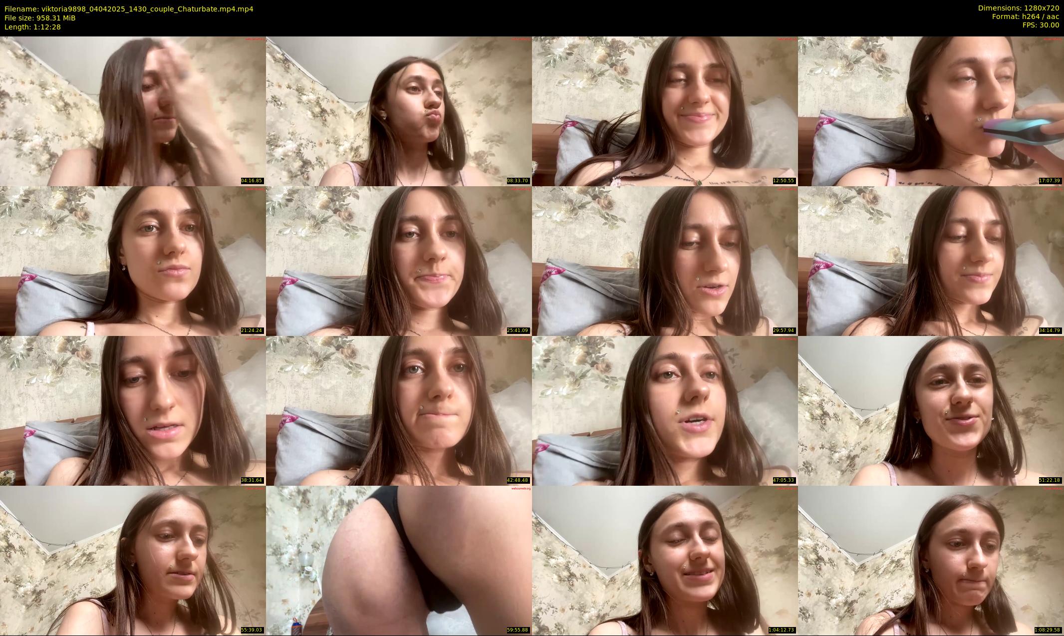viktoria9898 — 73 minute Chaturbate couple cam show recording, 720p, Apr 4, 2025