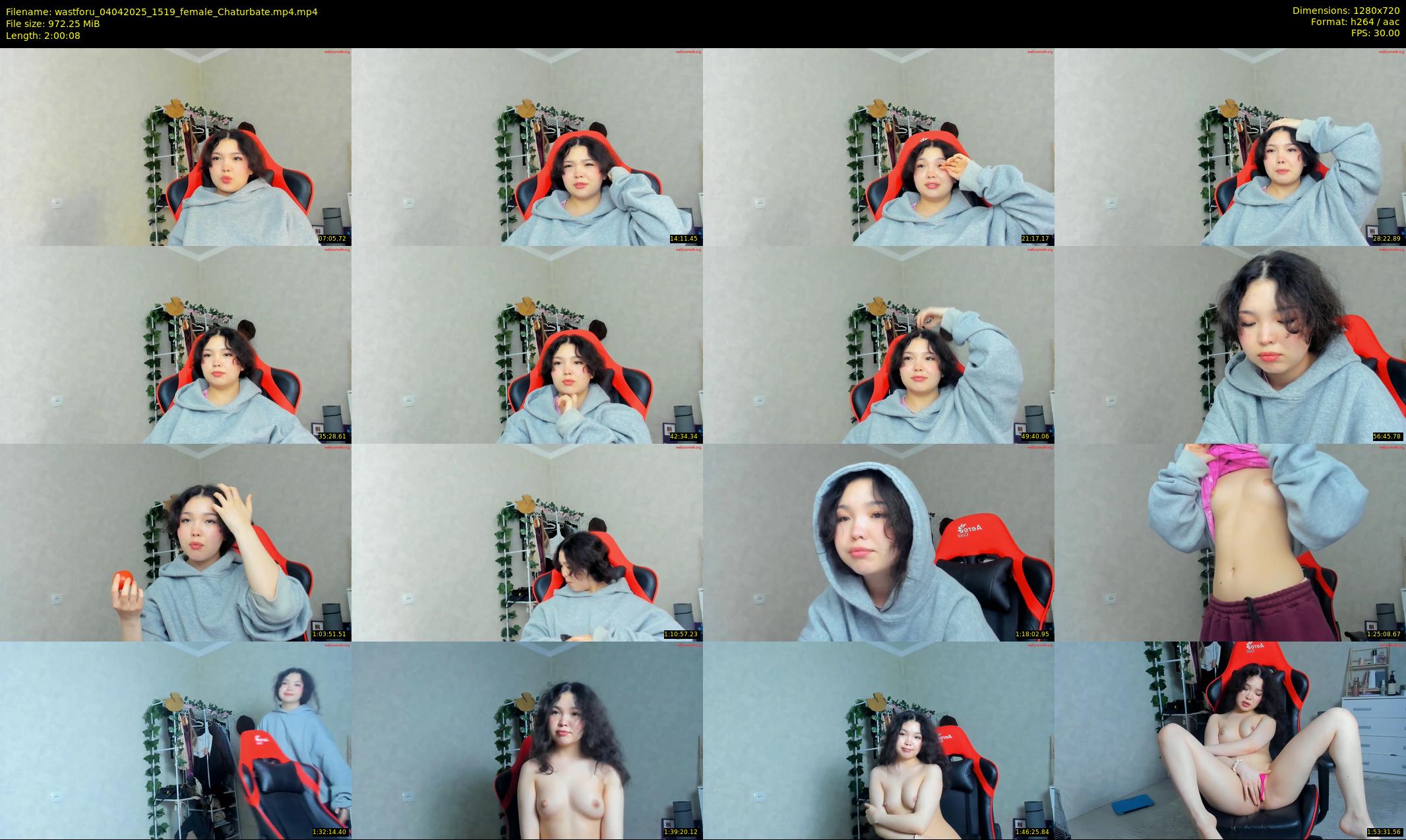 wastforu — 121 minute Chaturbate female cam show recording, 720p, Apr 4, 2025