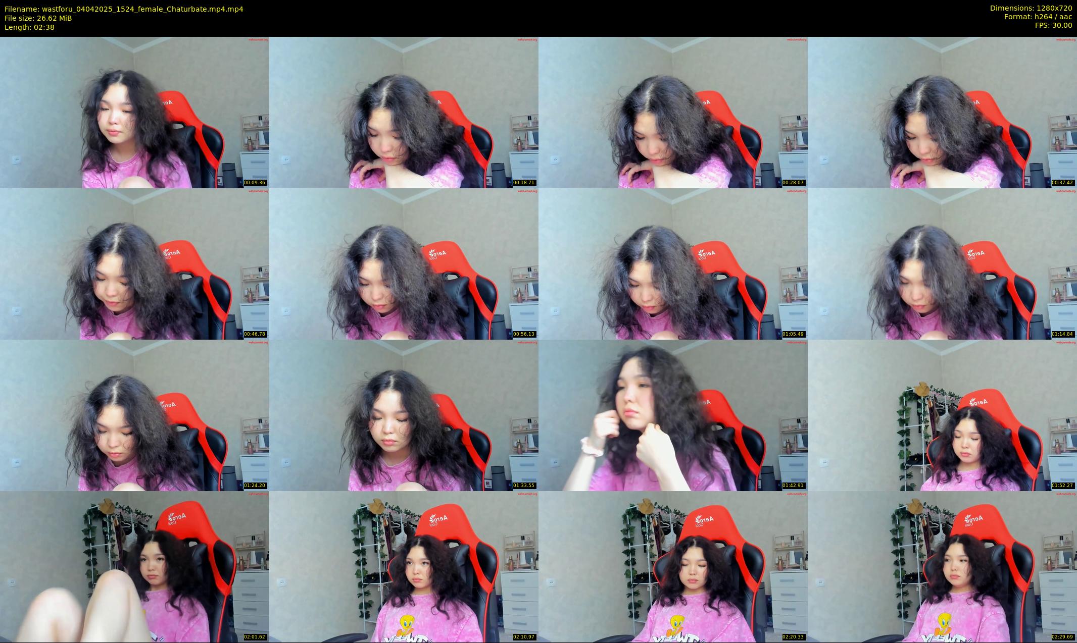 wastforu — 3 minute Chaturbate female cam show recording, 720p, Apr 4, 2025