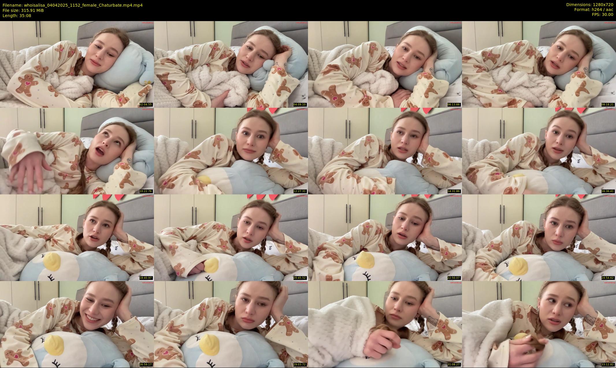 whoisalisa — 36 minute Chaturbate female cam show recording, 720p, Apr 4, 2025