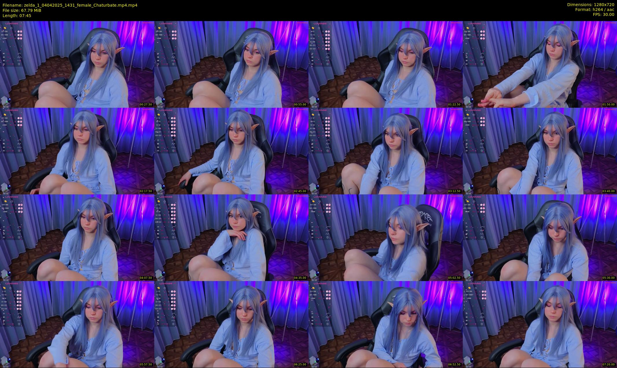 zelda_1 — 8 minute Chaturbate female cam show recording, 720p, Apr 4, 2025