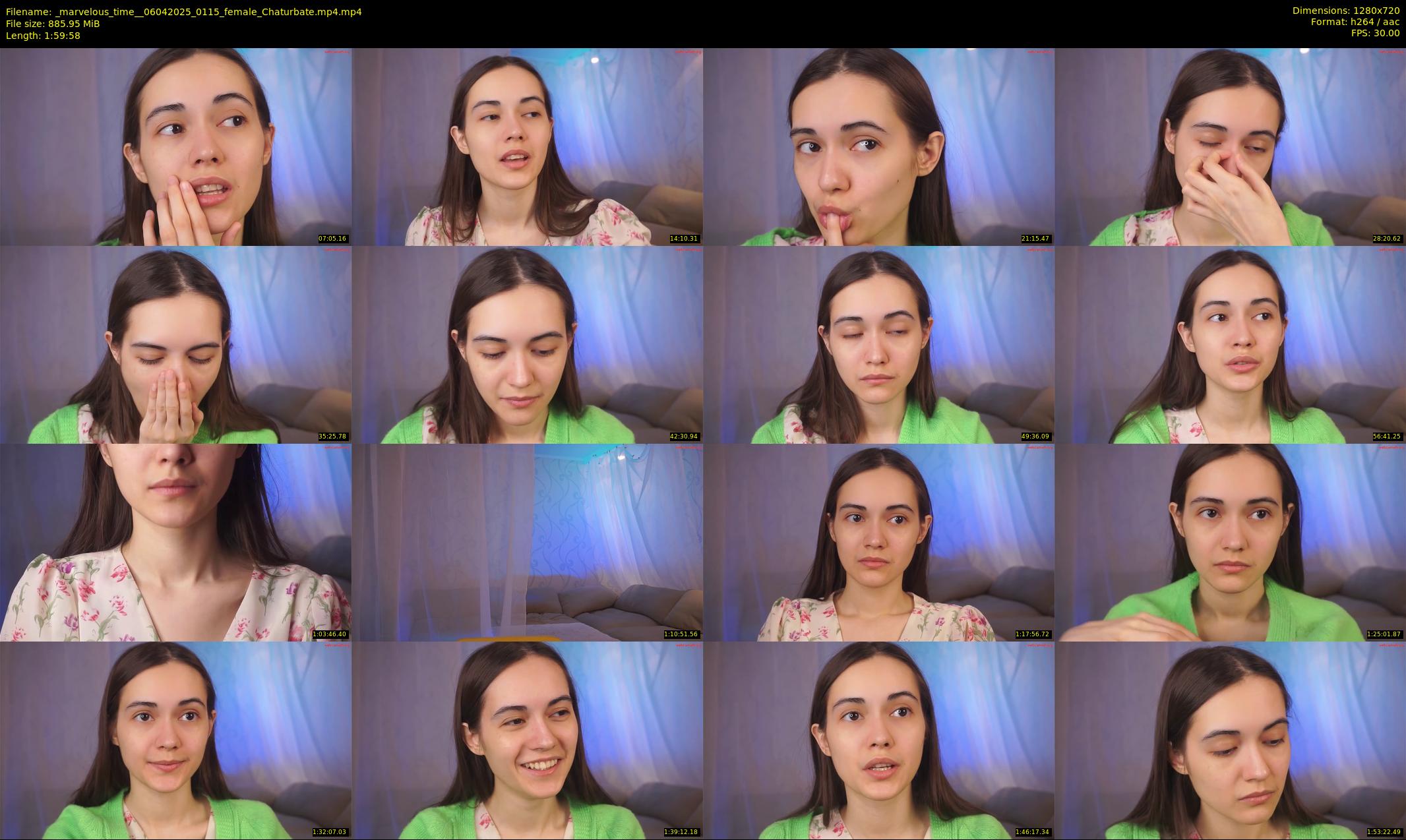 _marvelous_time_ — 120 minute Chaturbate female cam show recording, 720p, Apr 6, 2025
