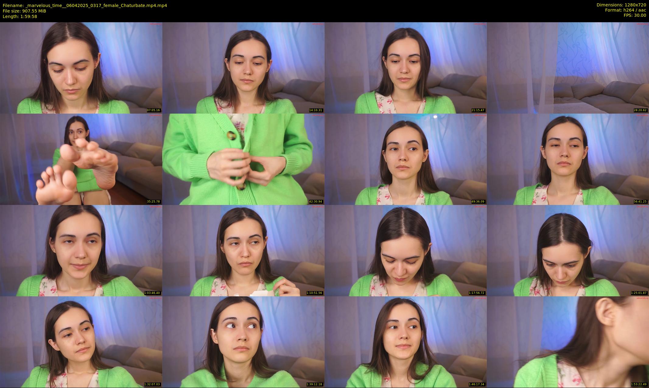 _marvelous_time_ — 120 minute Chaturbate female cam show recording, 720p, Apr 6, 2025