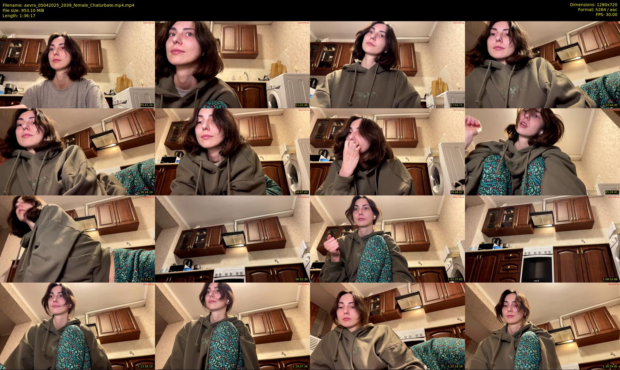 aevra — 97 minute Chaturbate female cam show recording, 720p, Apr 5, 2025