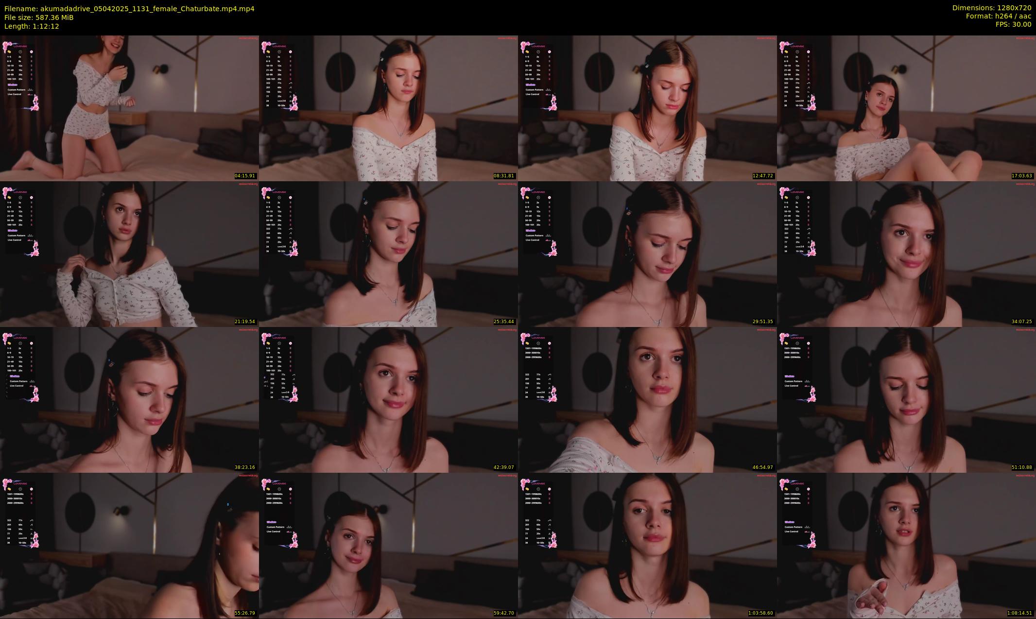 akumadadrive — 73 minute Chaturbate female cam show recording, 720p, Apr 5, 2025