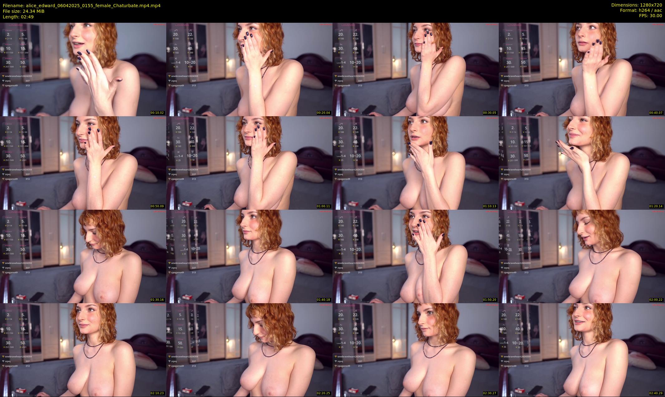 alice_edward — 3 minute Chaturbate couple cam show recording, 720p, Apr 6, 2025