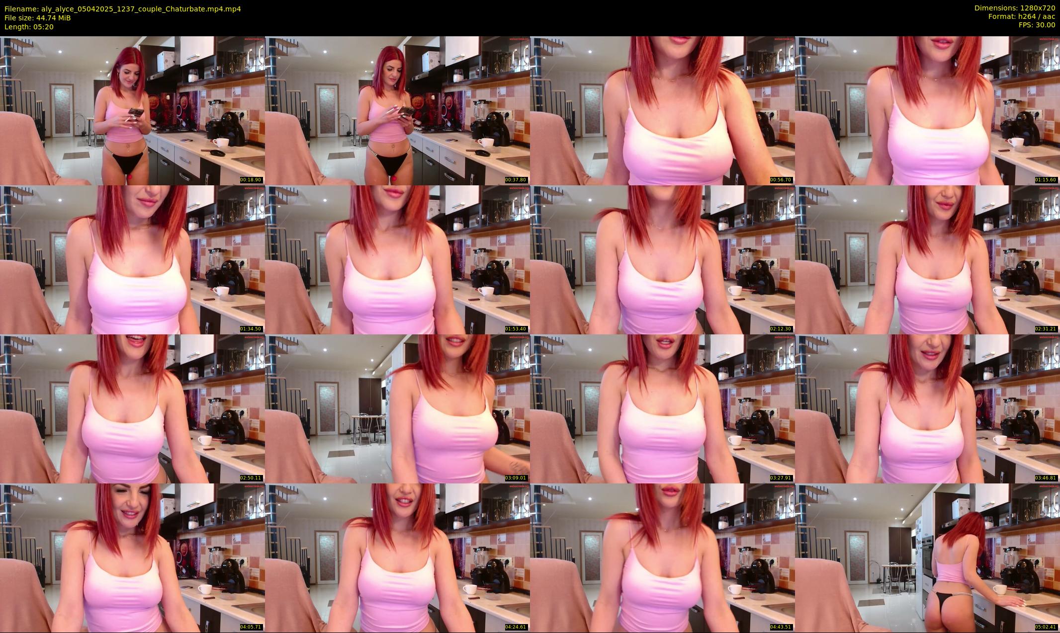 aly_alyce — 6 minute Chaturbate female cam show recording, 720p, Apr 5, 2025