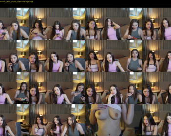 bright_diamonds_054 — 45 minute Chaturbate couple cam show recording, 720p, Apr 5, 2025