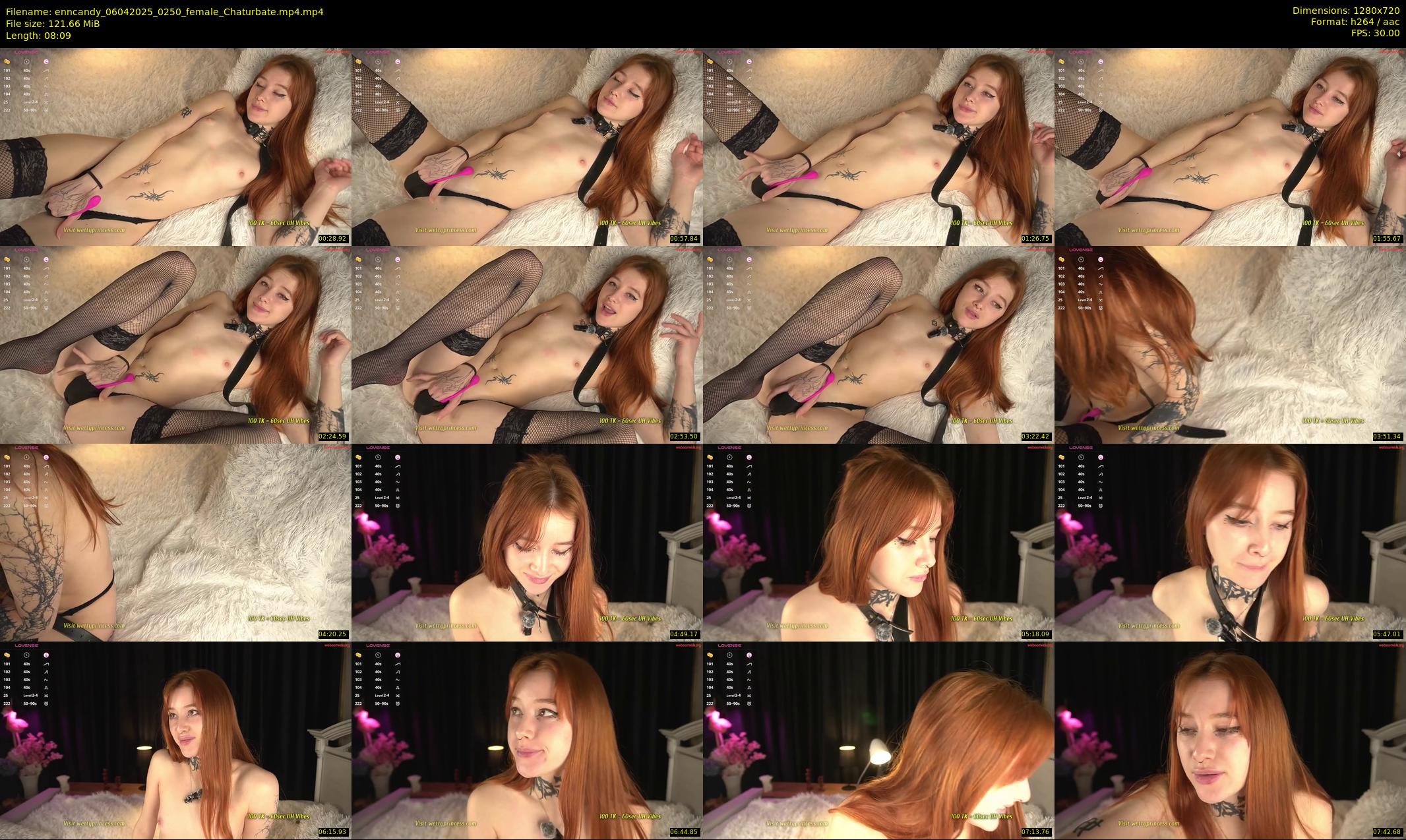 enncandy — 9 minute Chaturbate female cam show recording, 720p, Apr 6, 2025