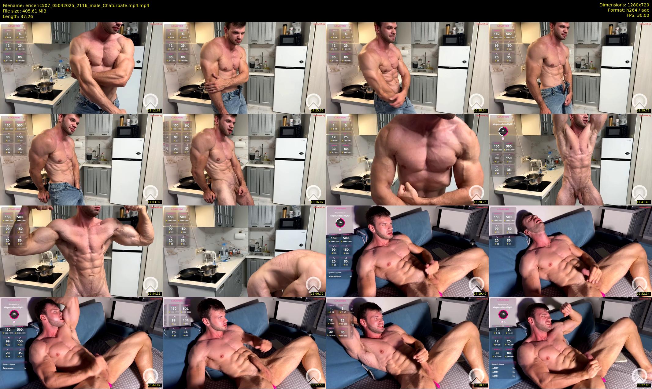 ericeric507 — 38 minute Chaturbate male cam show recording, 720p, Apr 5, 2025