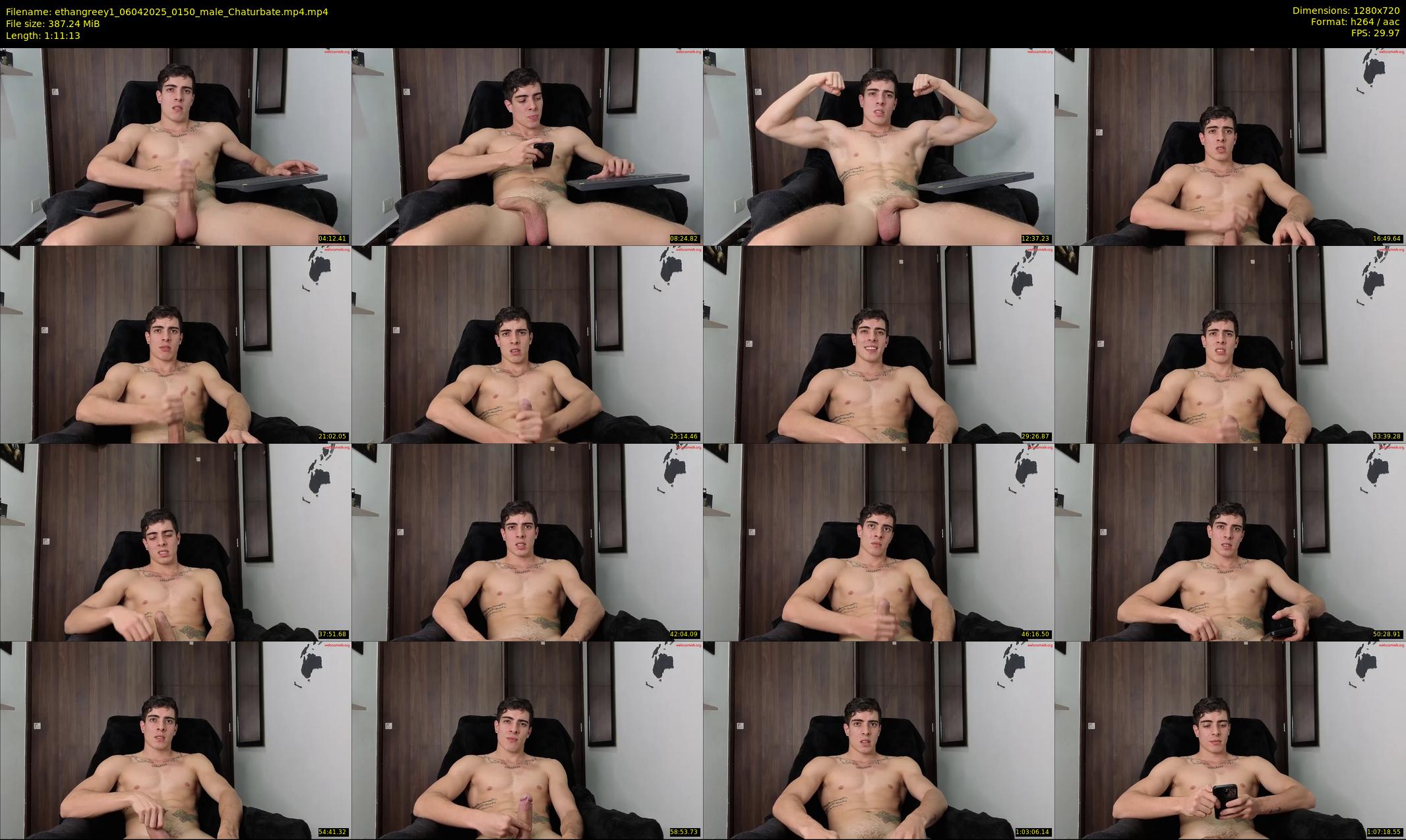 ethangreey1 — 72 minute Chaturbate male cam show recording, 720p, Apr 6, 2025