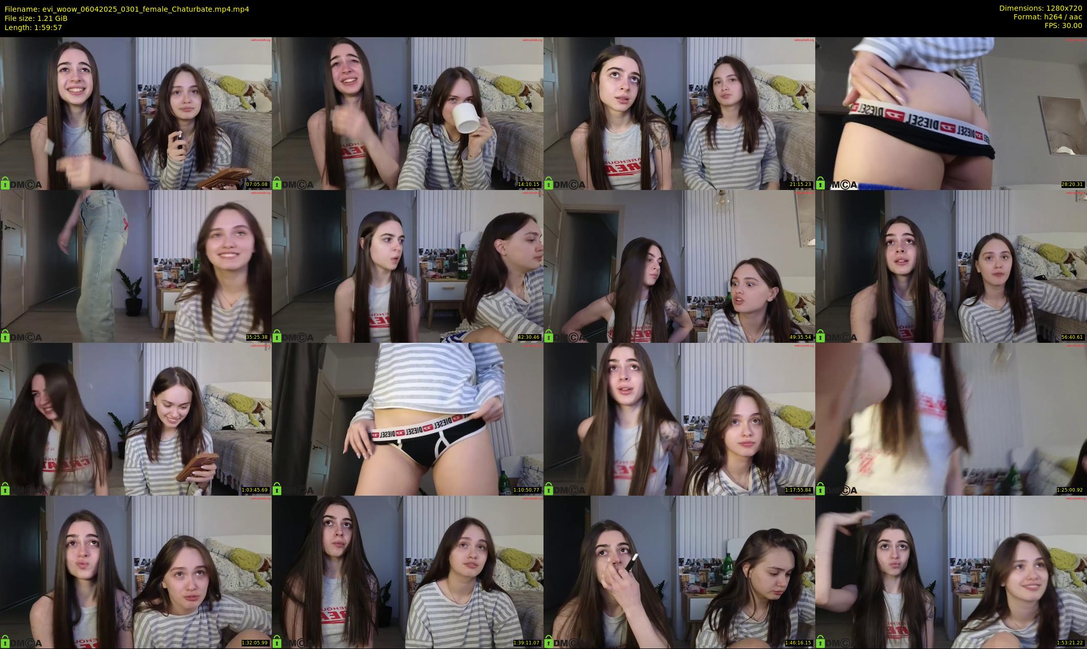 evi_woow — 120 minute Chaturbate female cam show recording, 720p, Apr 6, 2025