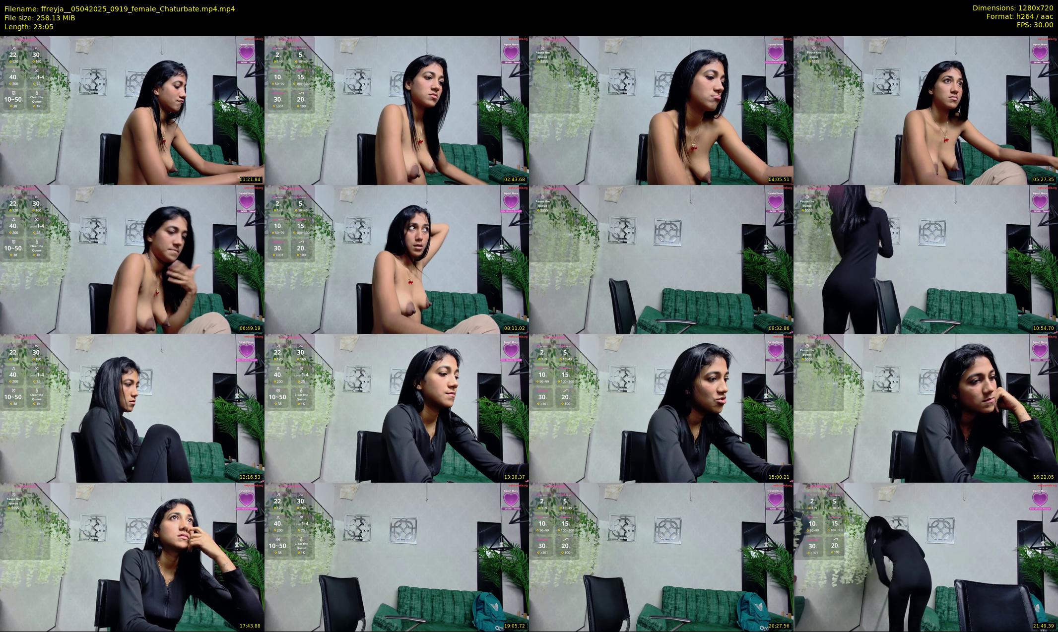 ffreyja_ — 24 minute Chaturbate female cam show recording, 720p, Apr 5, 2025