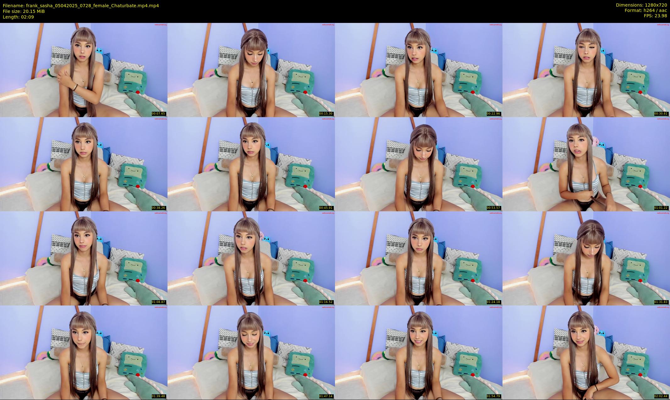 frank_sasha — 3 minute Chaturbate couple cam show recording, 720p, Apr 5, 2025