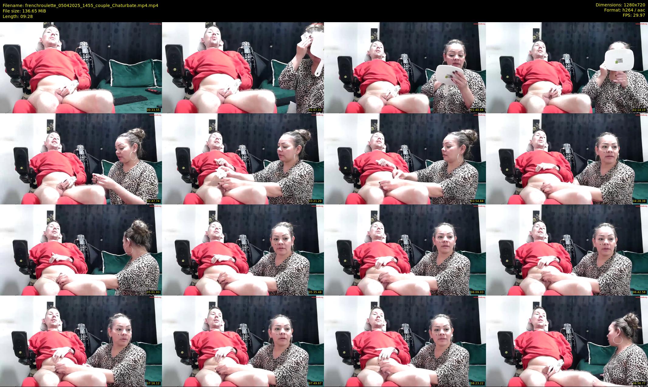 frenchroulette — 10 minute Chaturbate couple cam show recording, 720p, Apr 5, 2025