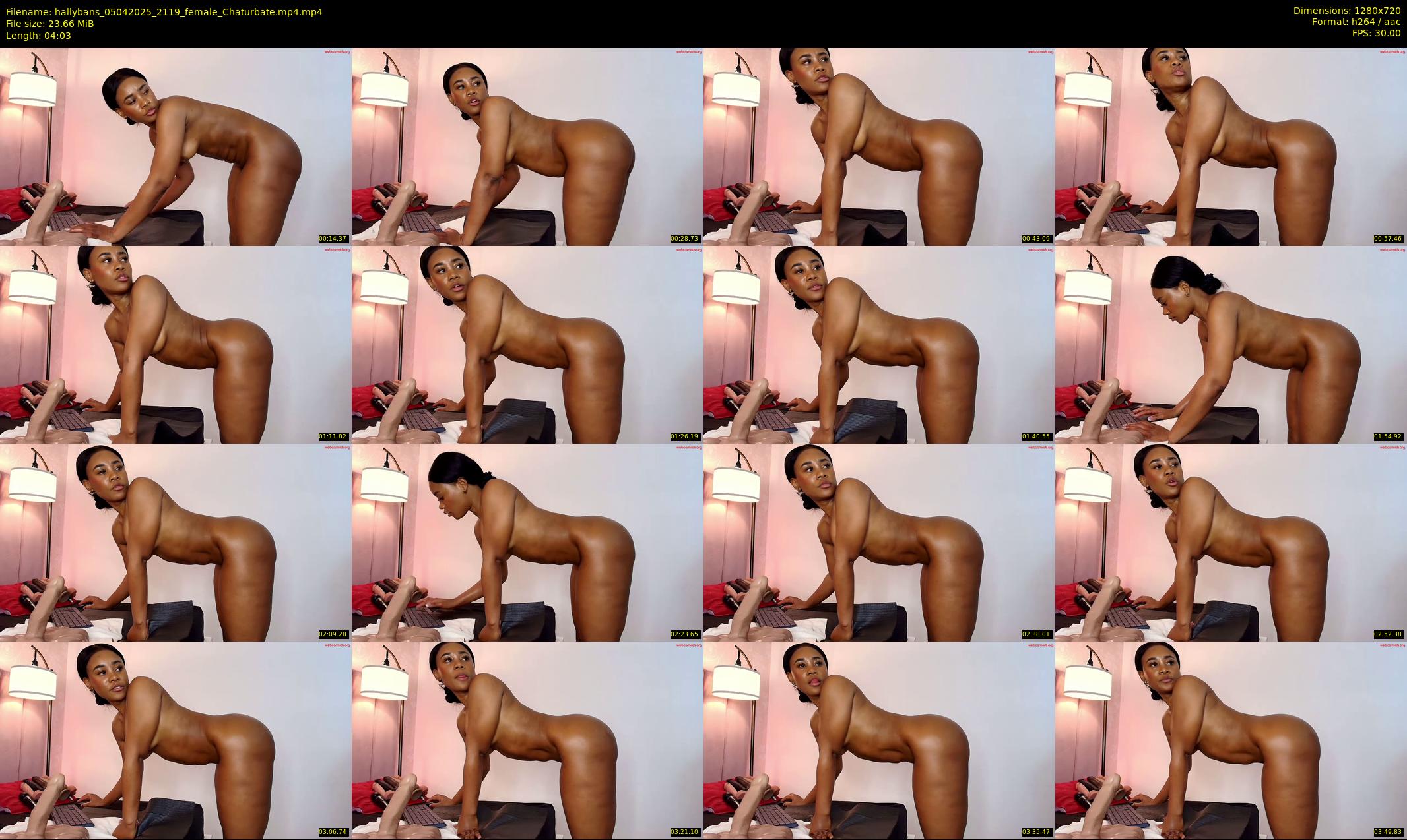 hallybans — 5 minute Chaturbate female cam show recording, 720p, Apr 5, 2025