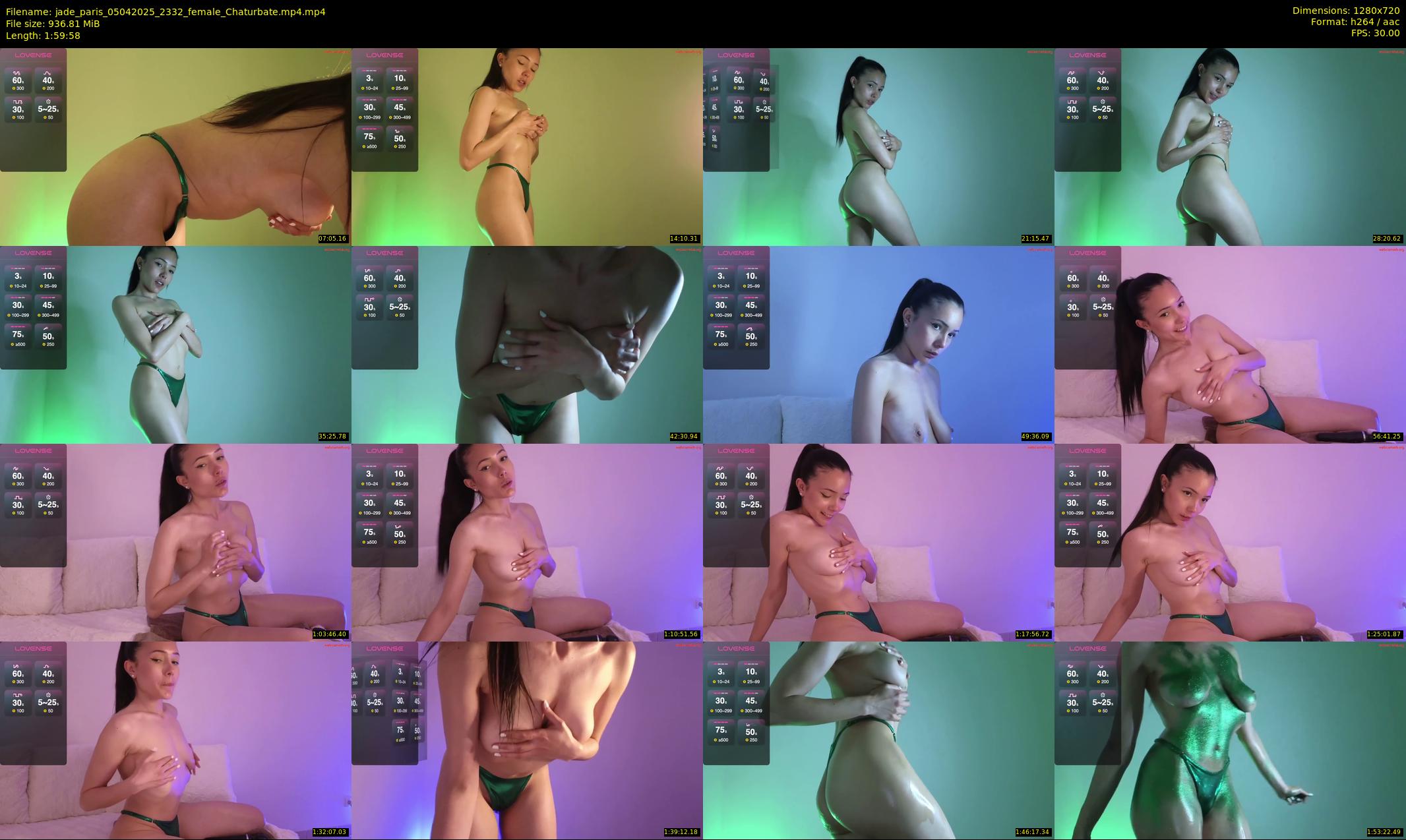 jade_paris — 120 minute Chaturbate female cam show recording, 720p, Apr 5, 2025