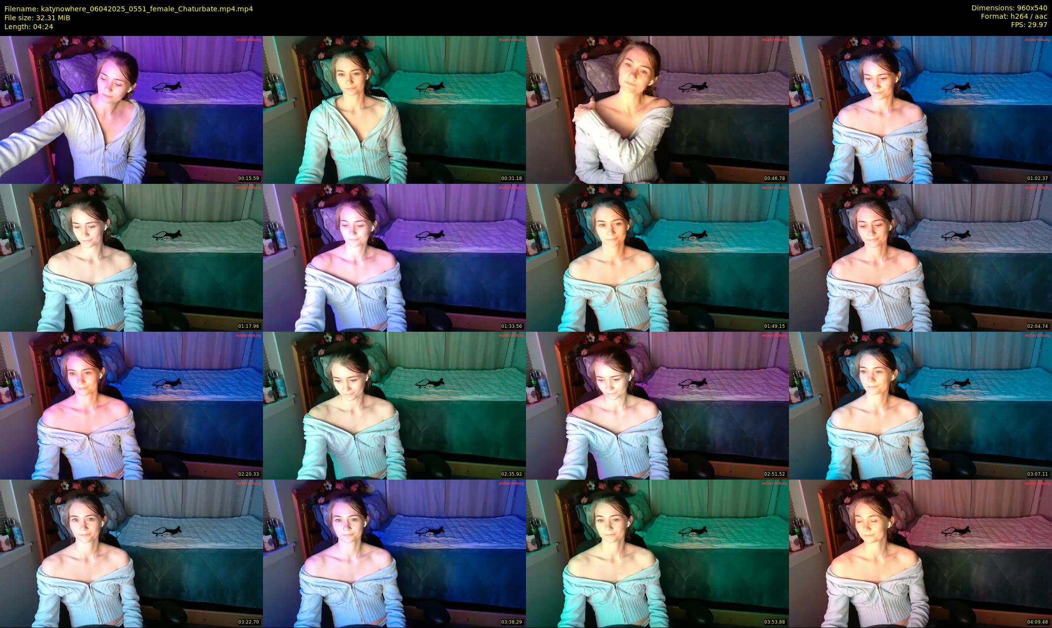 katynowhere — 5 minute Chaturbate female cam show recording, 480p, Apr 6, 2025