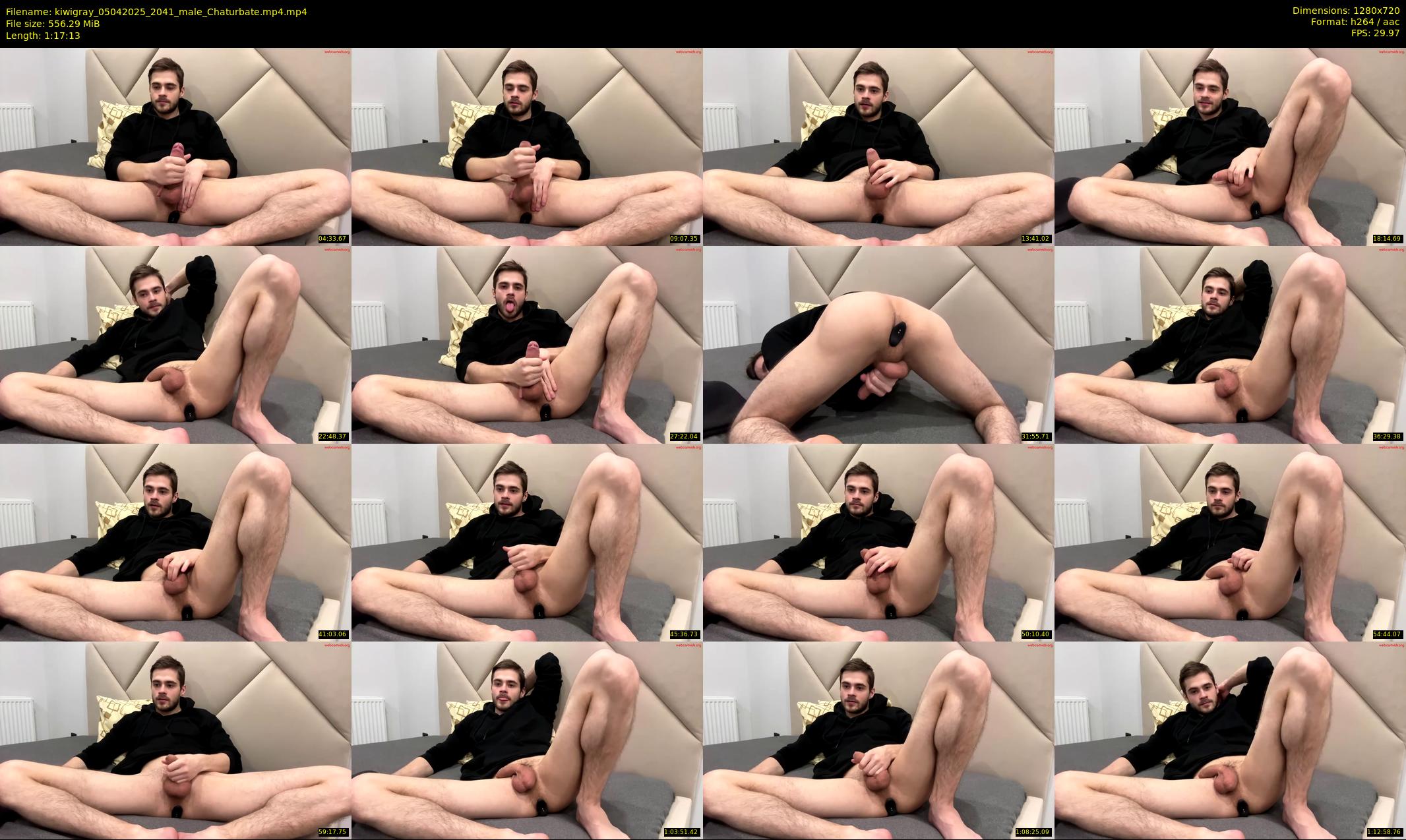 kiwigray — 78 minute Chaturbate male cam show recording, 720p, Apr 5, 2025