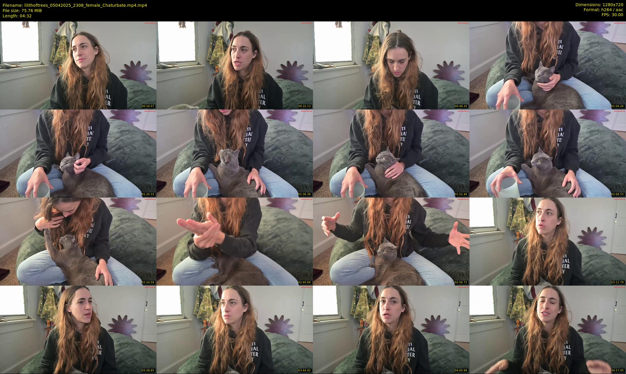 lilithoftrees — 5 minute Chaturbate female cam show recording, 720p, Apr 5, 2025
