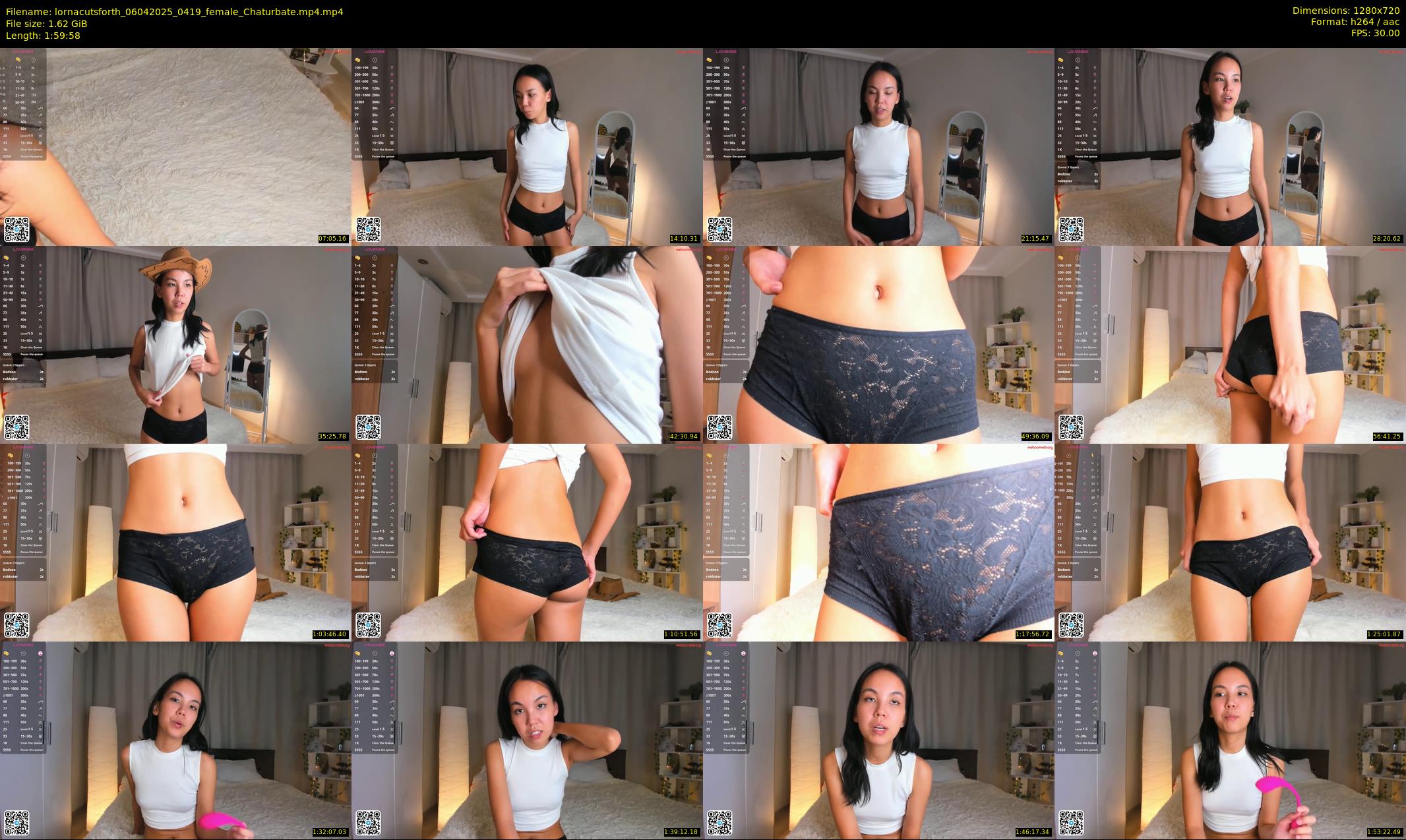 lornacutsforth — 120 minute Chaturbate female cam show recording, 720p, Apr 6, 2025