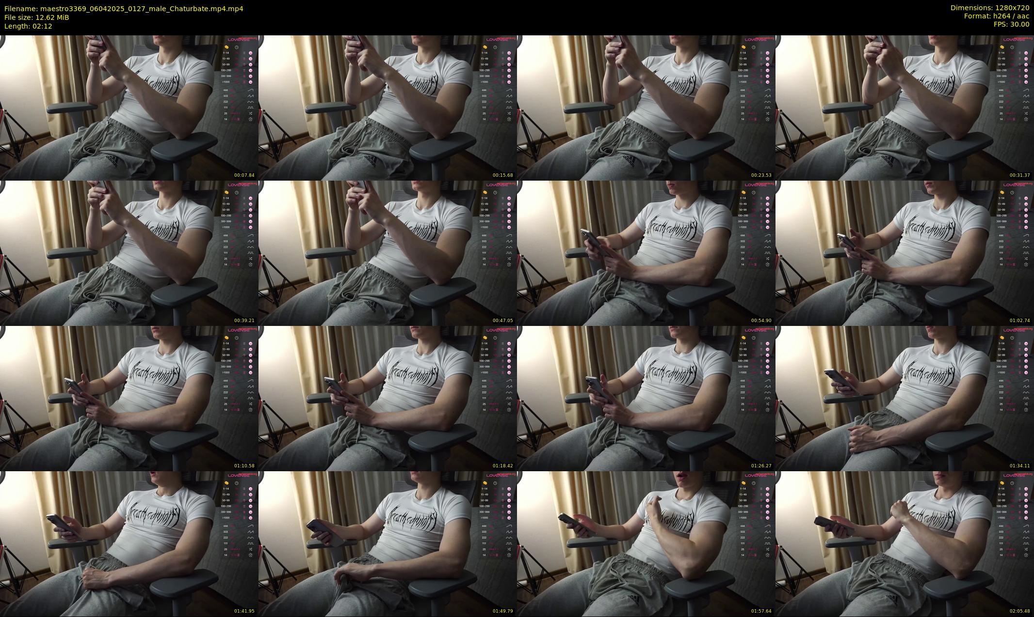 maestro3369 — 3 minute Chaturbate male cam show recording, 720p, Apr 6, 2025