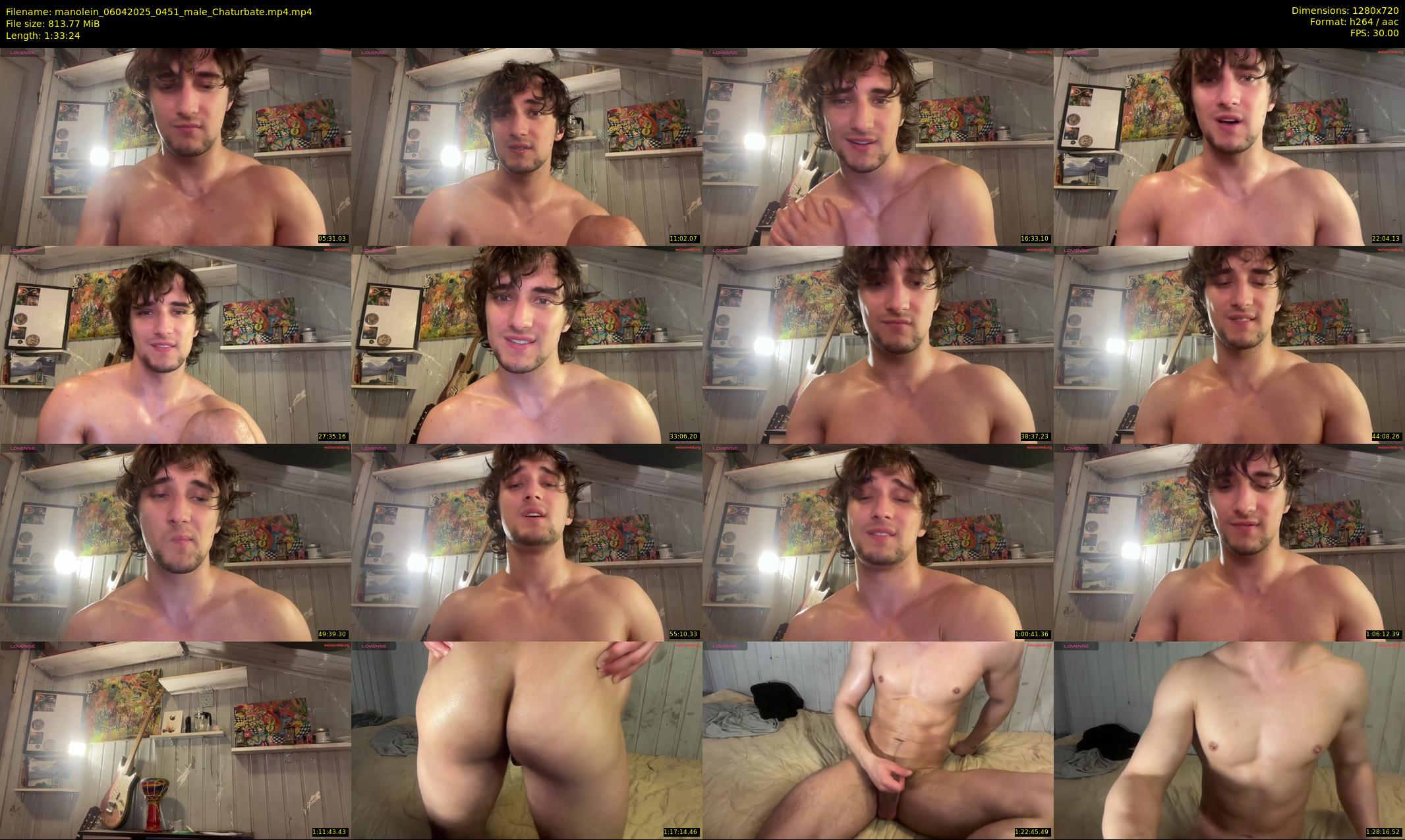 manolein — 94 minute Chaturbate male cam show recording, 720p, Apr 6, 2025