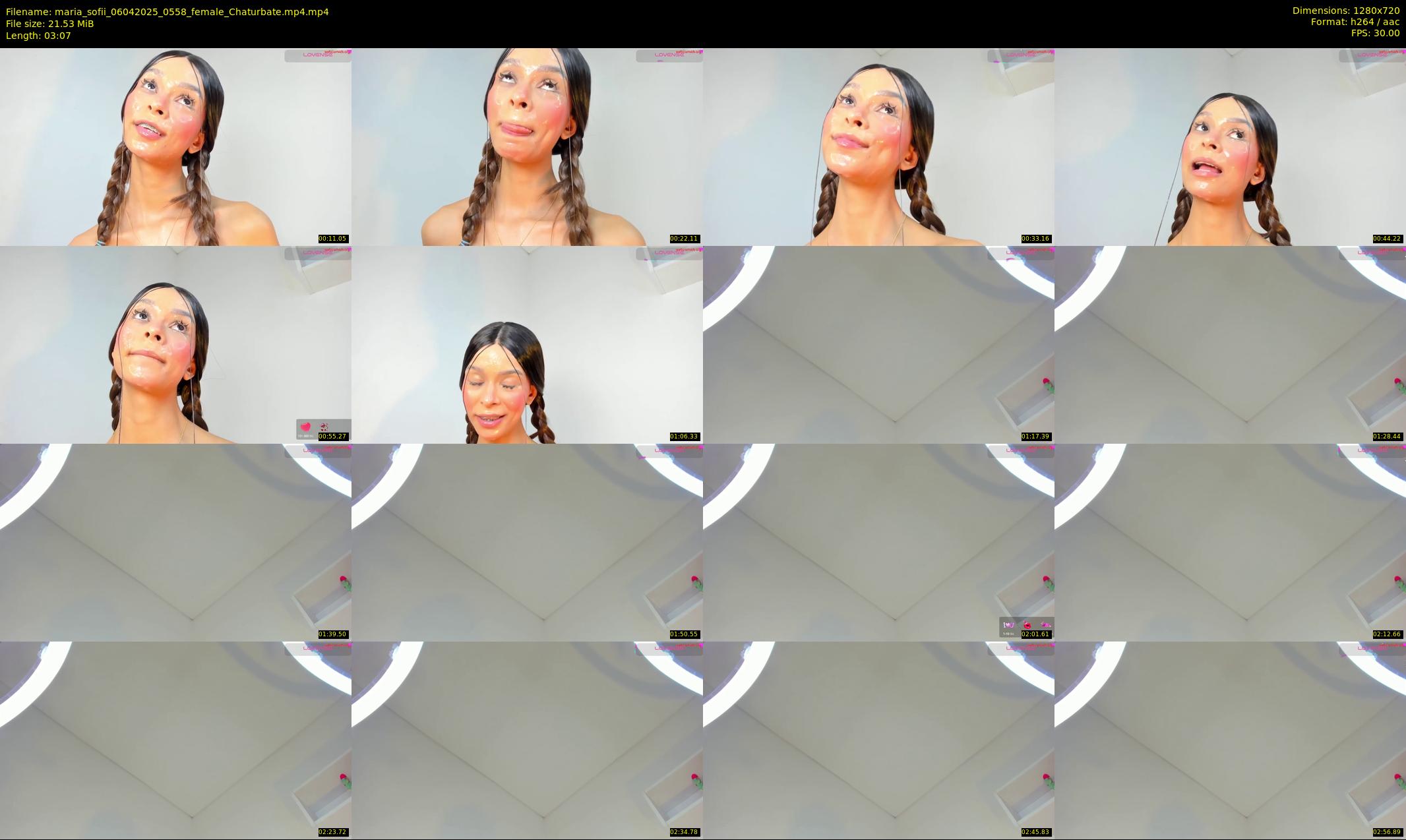 maria_sofii — 4 minute Chaturbate female cam show recording, 720p, Apr 6, 2025