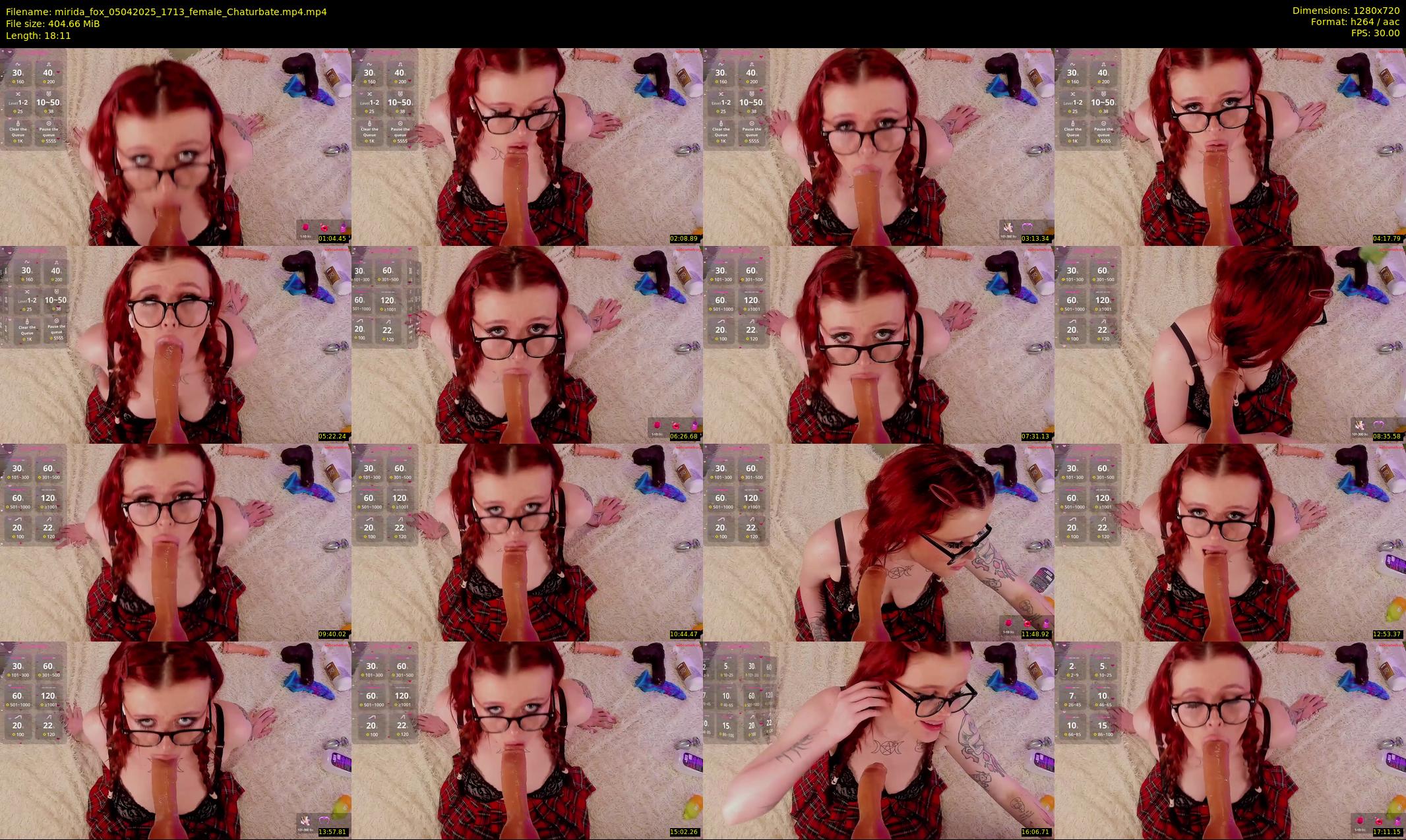 mirida_fox — 19 minute Chaturbate female cam show recording, 720p, Apr 5, 2025