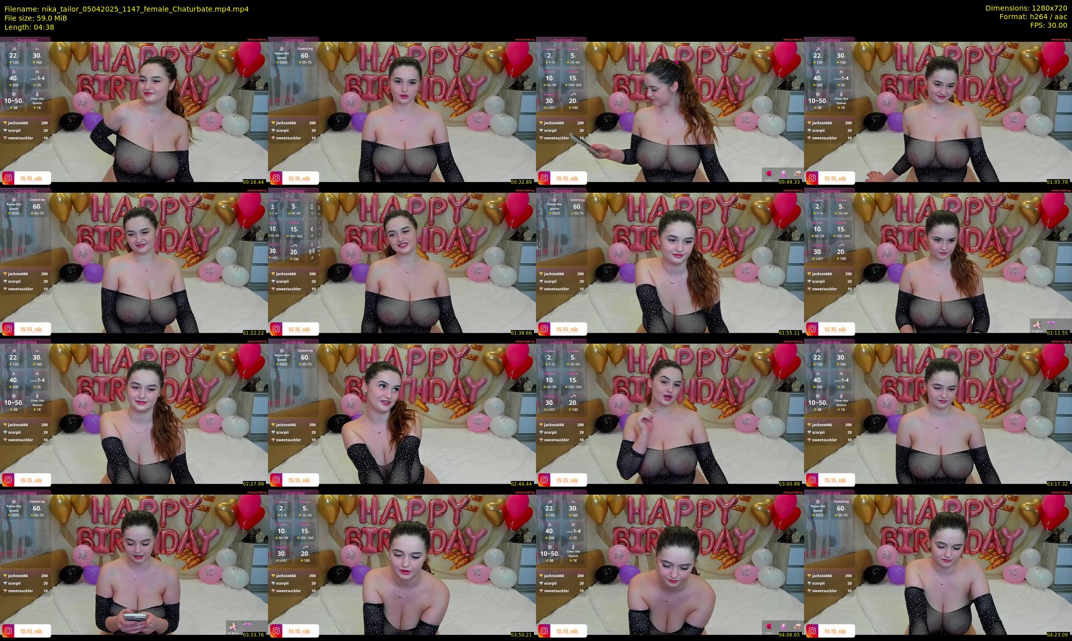 nika_tailor — 5 minute Chaturbate female cam show recording, 720p, Apr 5, 2025