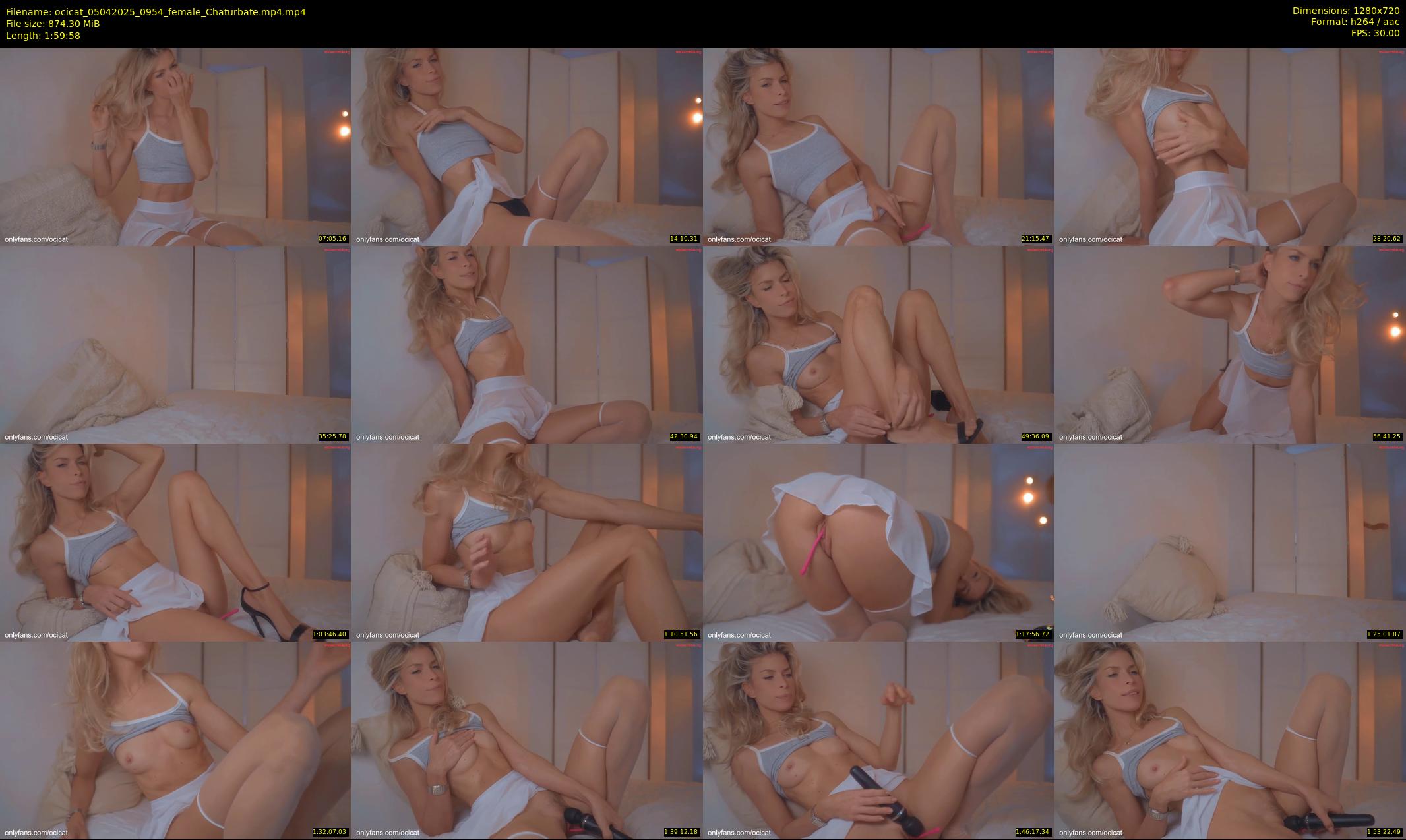 ocicat — 120 minute Chaturbate female cam show recording, 720p, Apr 5, 2025