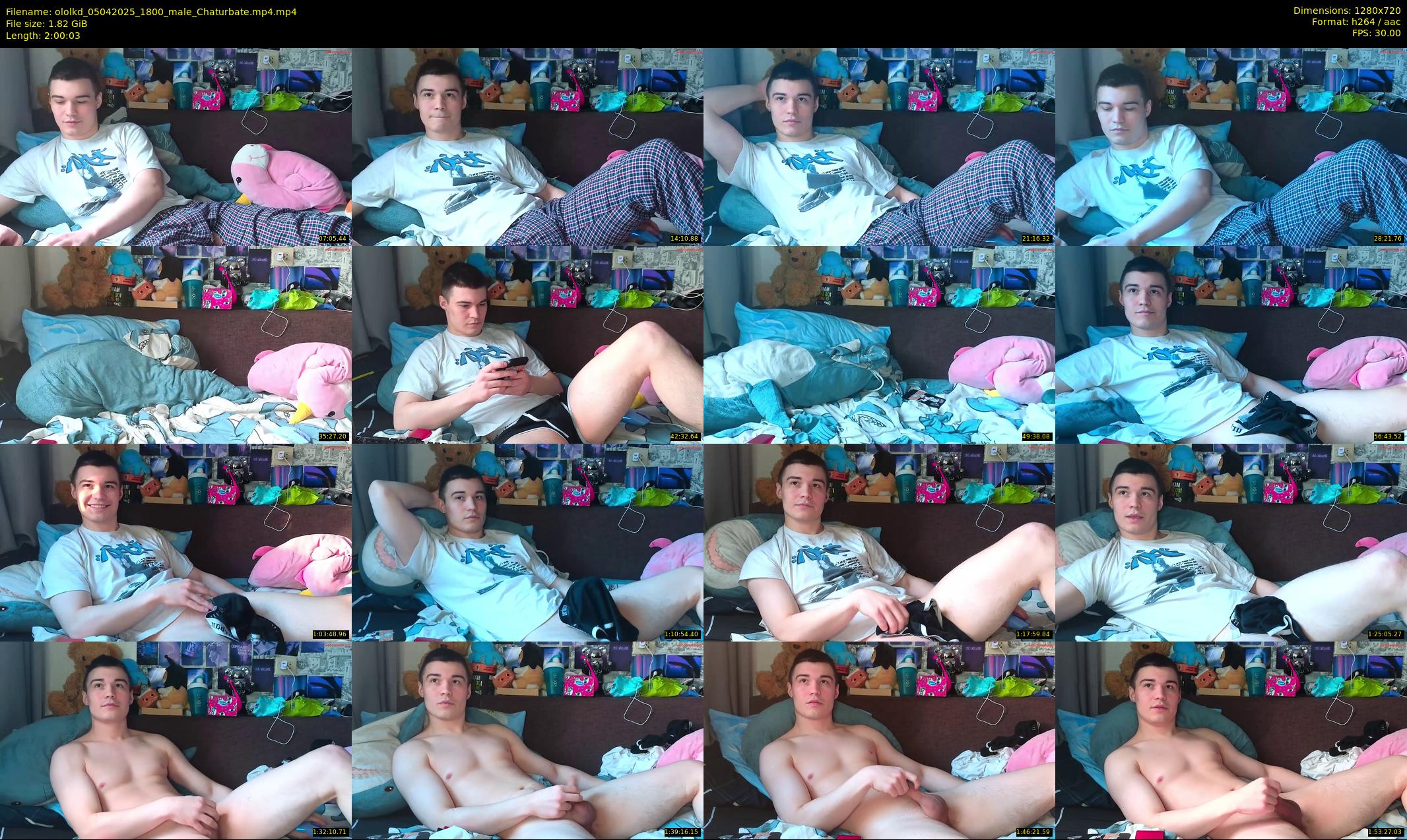 ololkd — 121 minute Chaturbate male cam show recording, 720p, Apr 5, 2025
