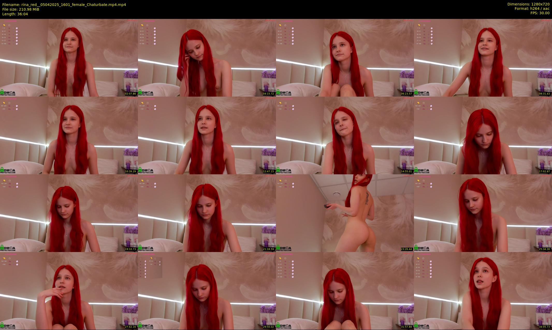 rina_red_ — 37 minute Chaturbate female cam show recording, 720p, Apr 5, 2025