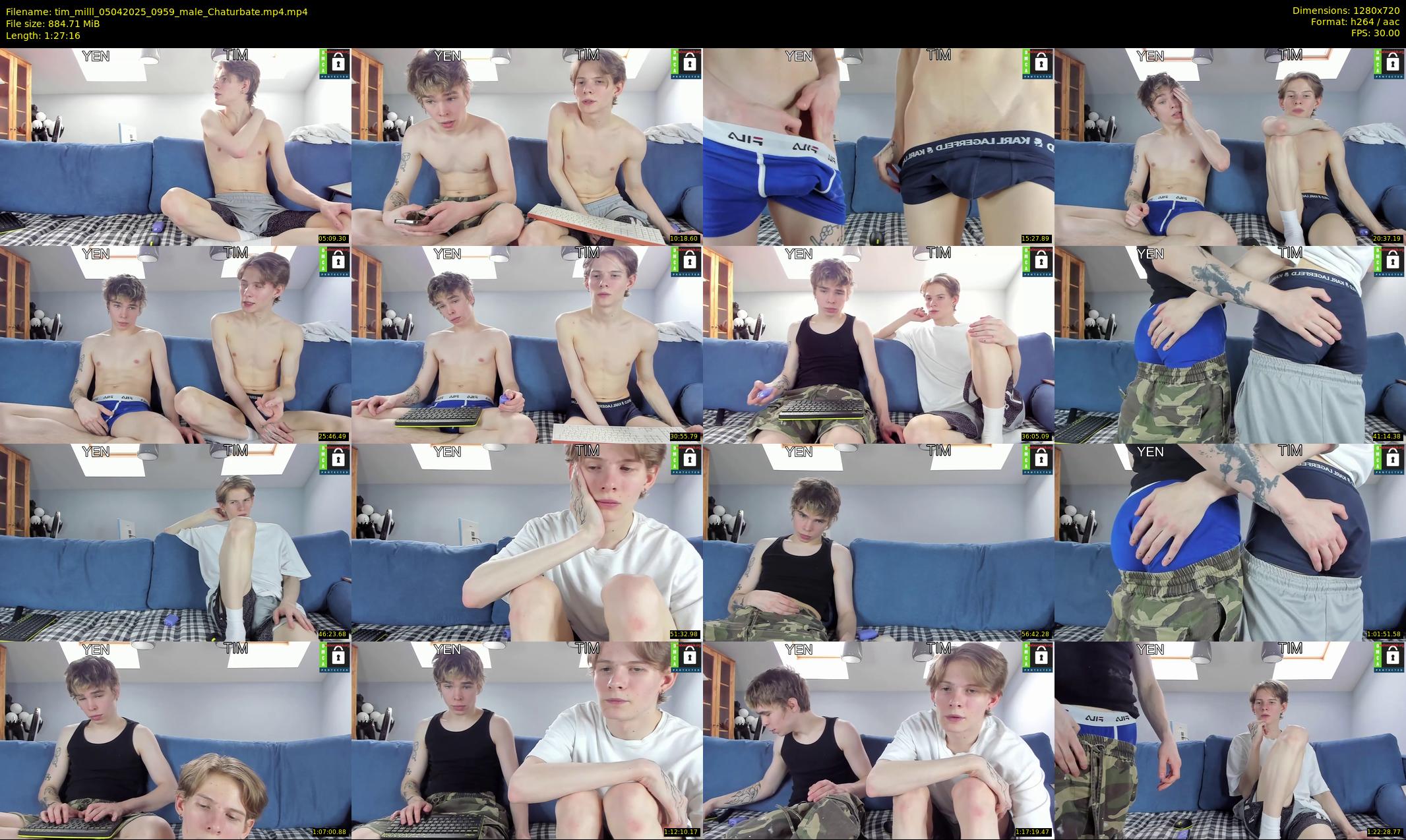 tim_milll — 88 minute Chaturbate male cam show recording, 720p, Apr 5, 2025