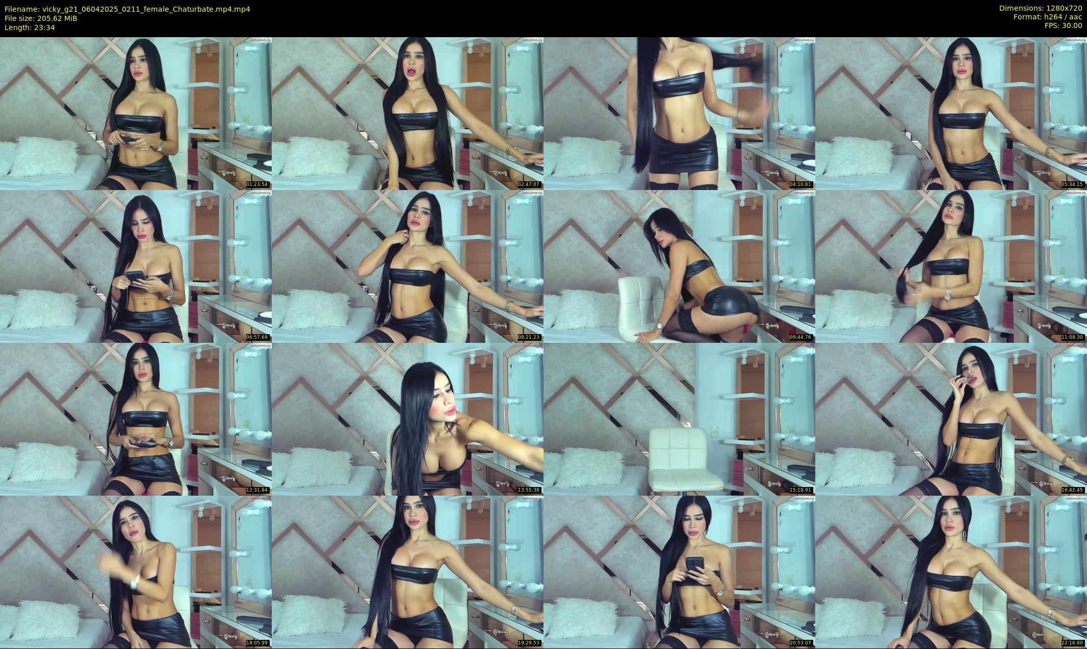 vicky_g21 — 24 minute Chaturbate female cam show recording, 720p, Apr 6, 2025