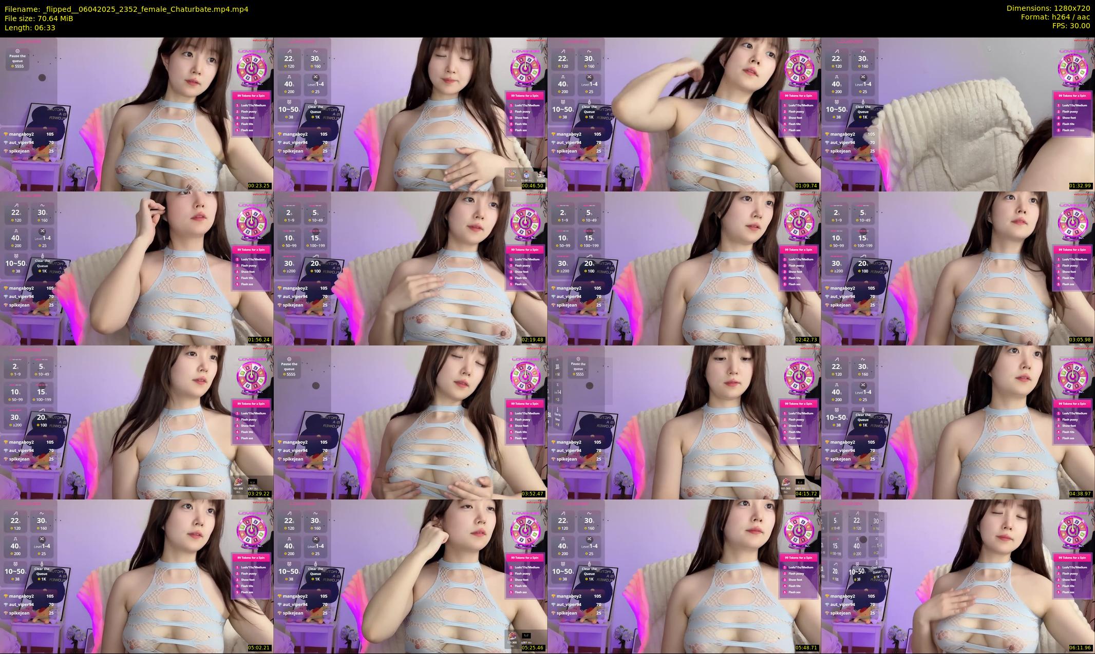 _flipped_ — 7 minute Chaturbate female cam show recording, 720p, Apr 6, 2025