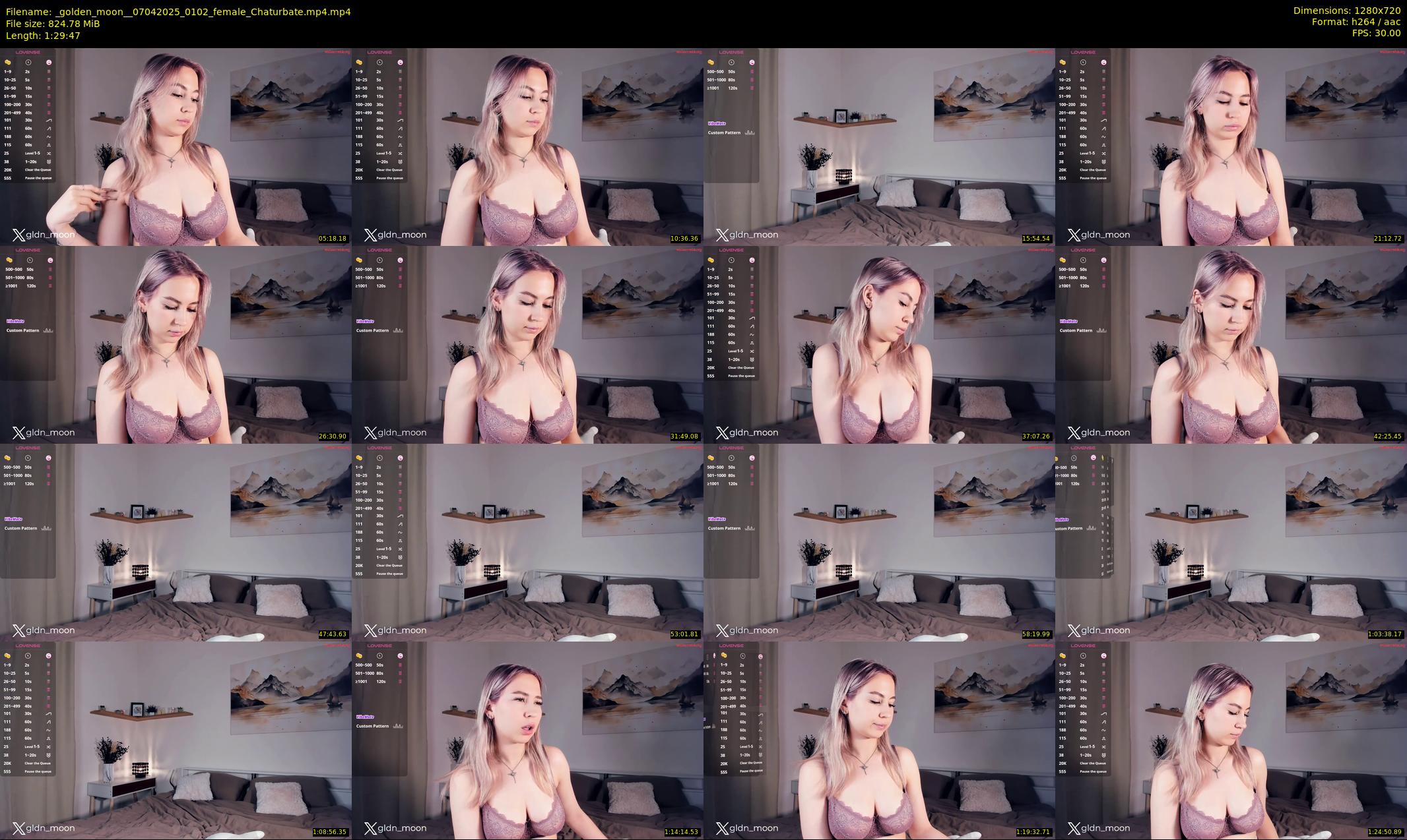 _golden_moon_ — 90 minute Chaturbate female cam show recording, 720p, Apr 7, 2025