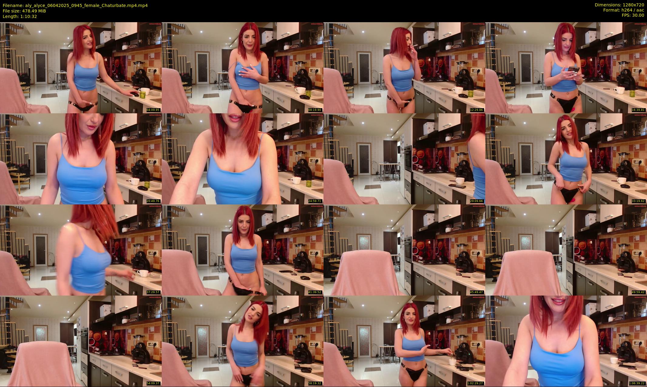 aly_alyce — 71 minute Chaturbate female cam show recording, 720p, Apr 6, 2025