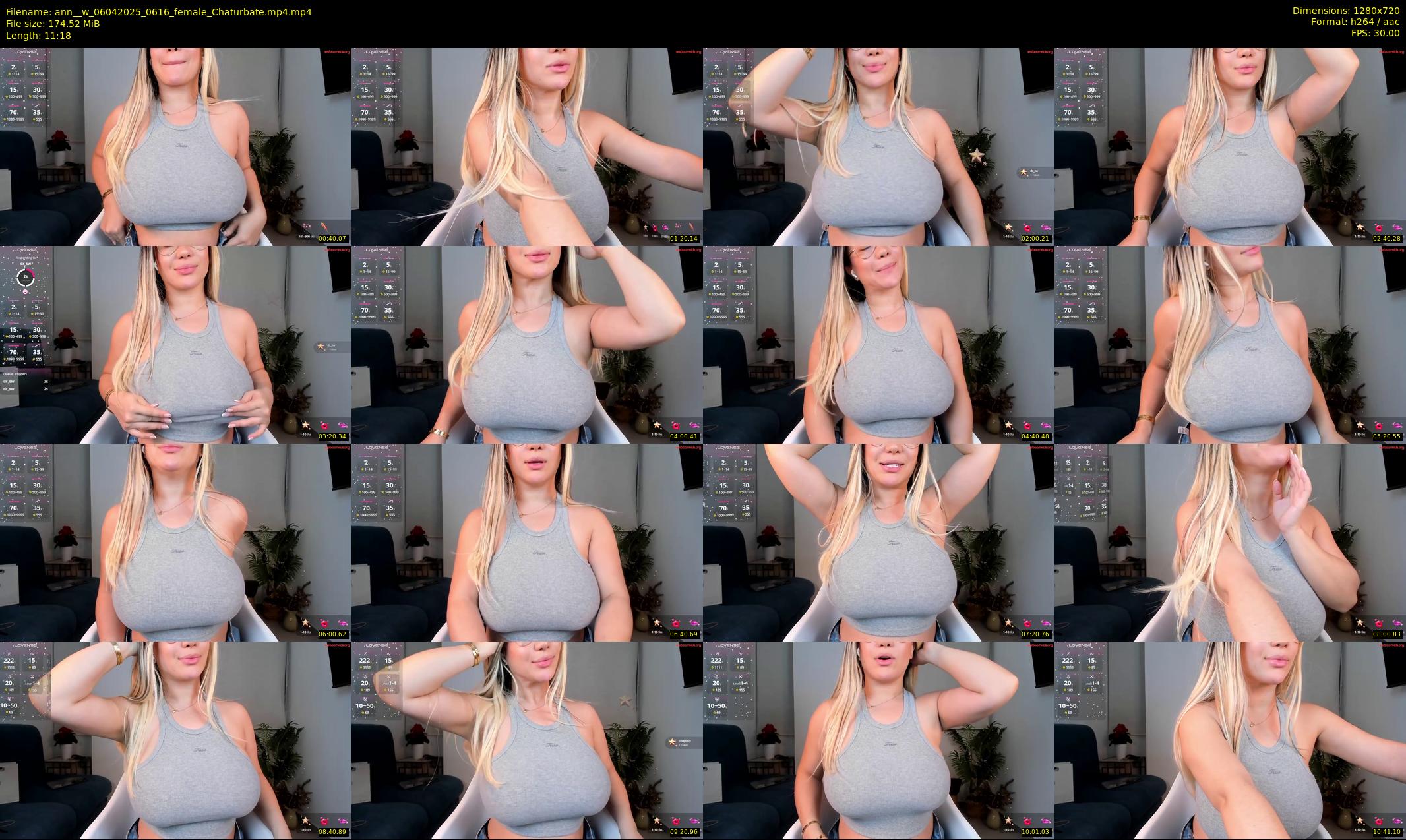 ann__w — 12 minute Chaturbate female cam show recording, 720p, Apr 6, 2025