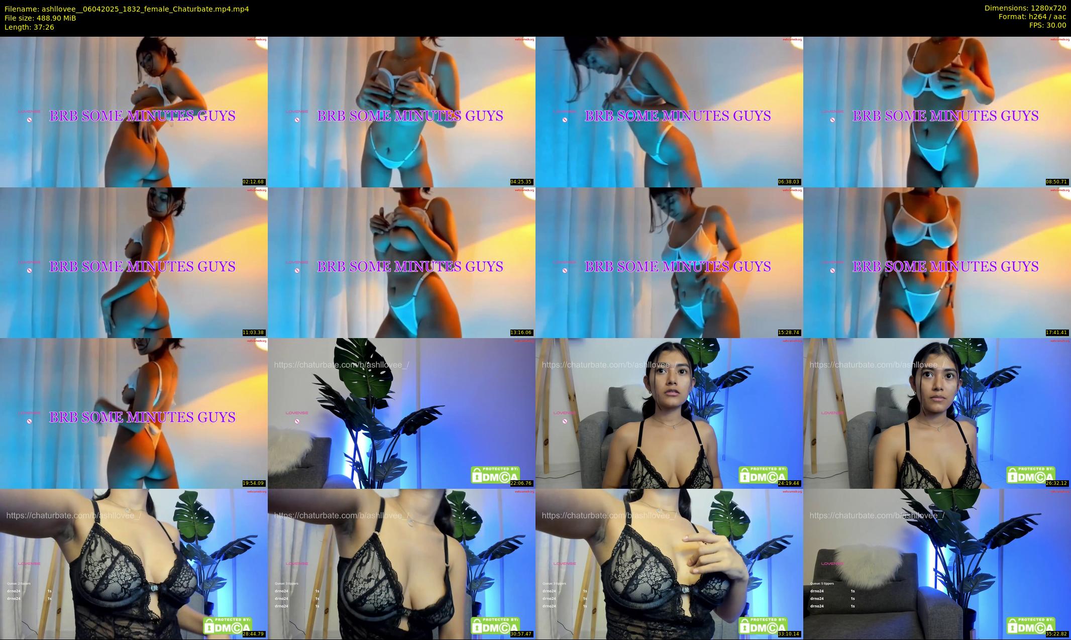 ashllovee_ — 38 minute Chaturbate female cam show recording, 720p, Apr 6, 2025