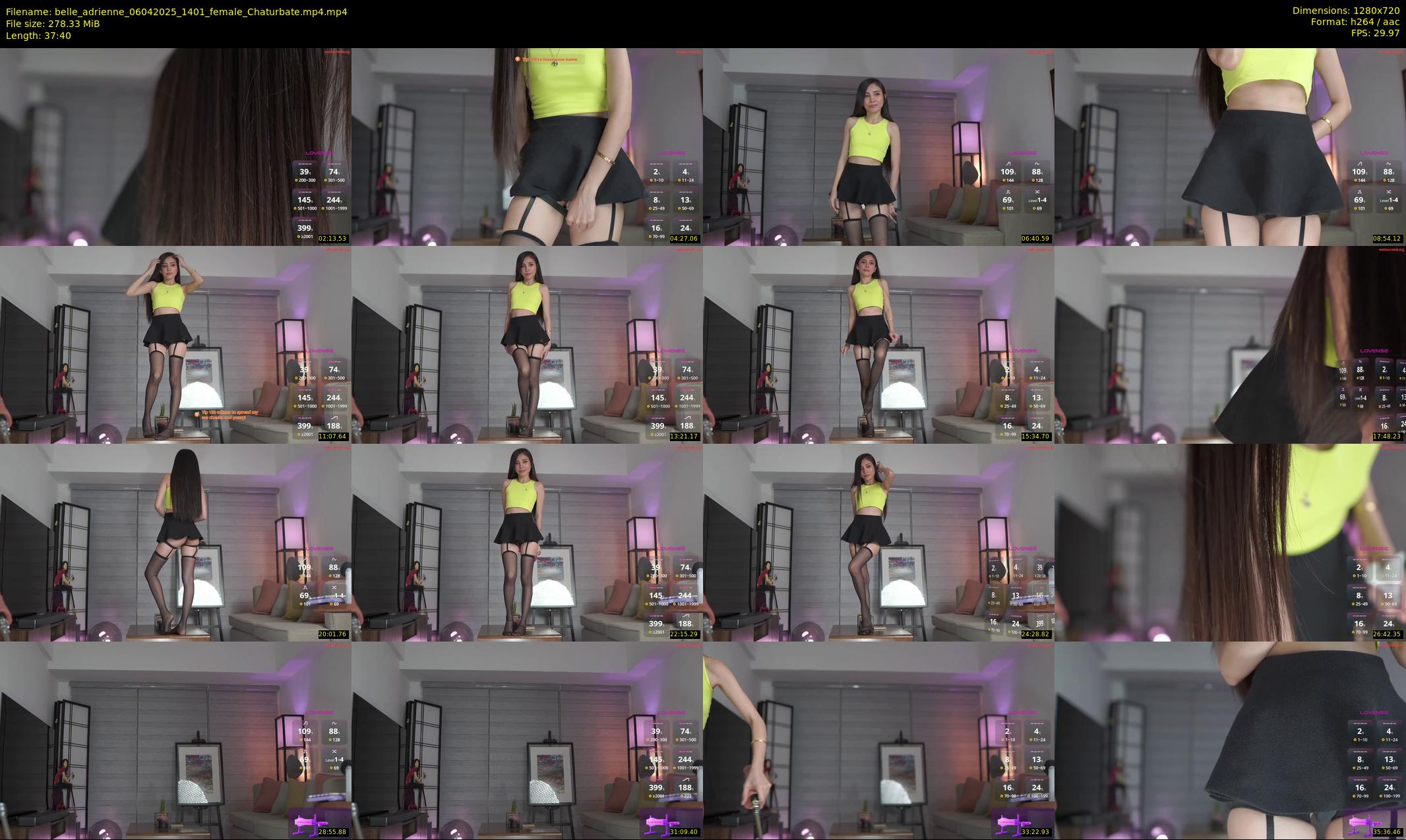 belle_adrienne — 38 minute Chaturbate couple cam show recording, 720p, Apr 6, 2025