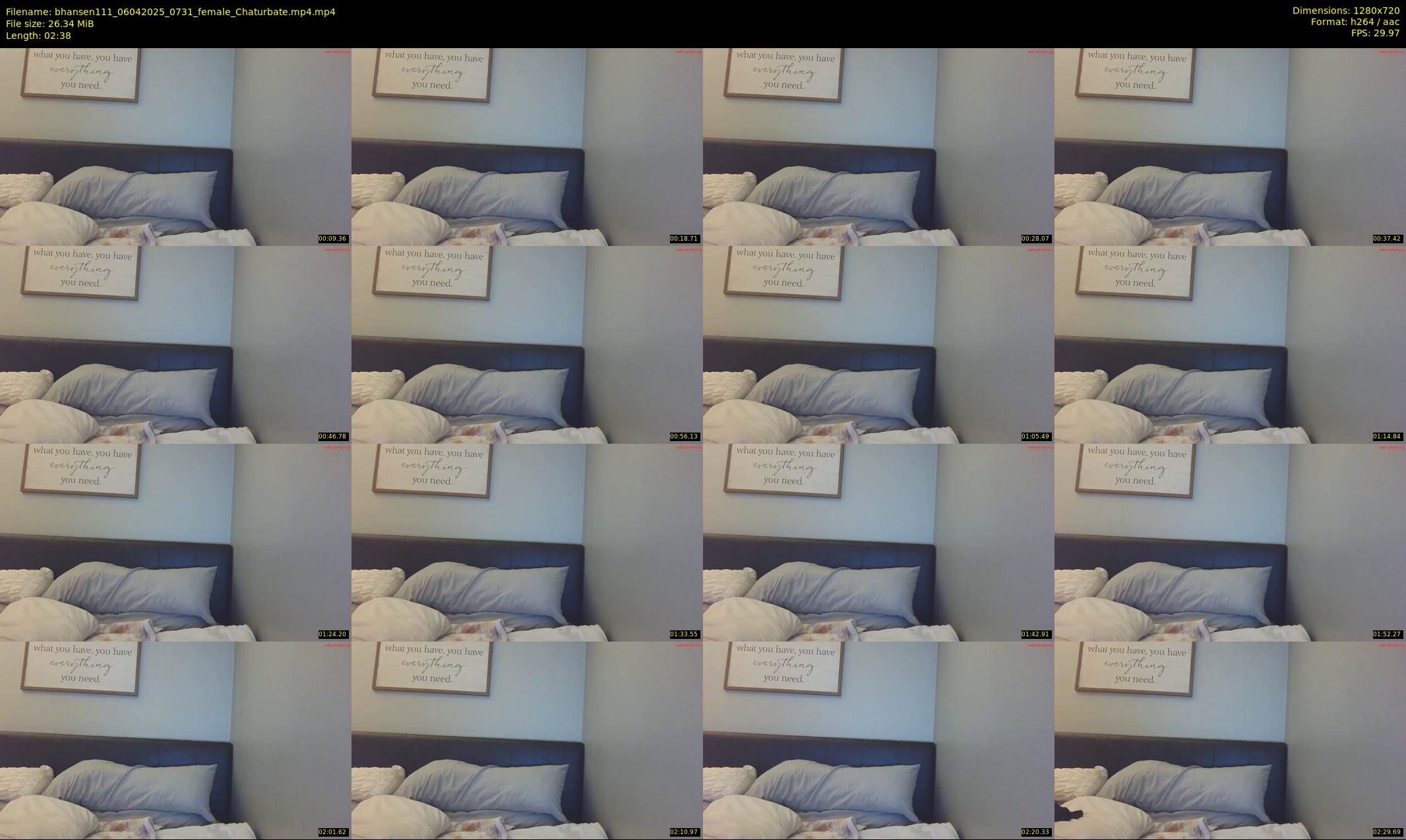 bhansen111 — 3 minute Chaturbate female cam show recording, 720p, Apr 6, 2025